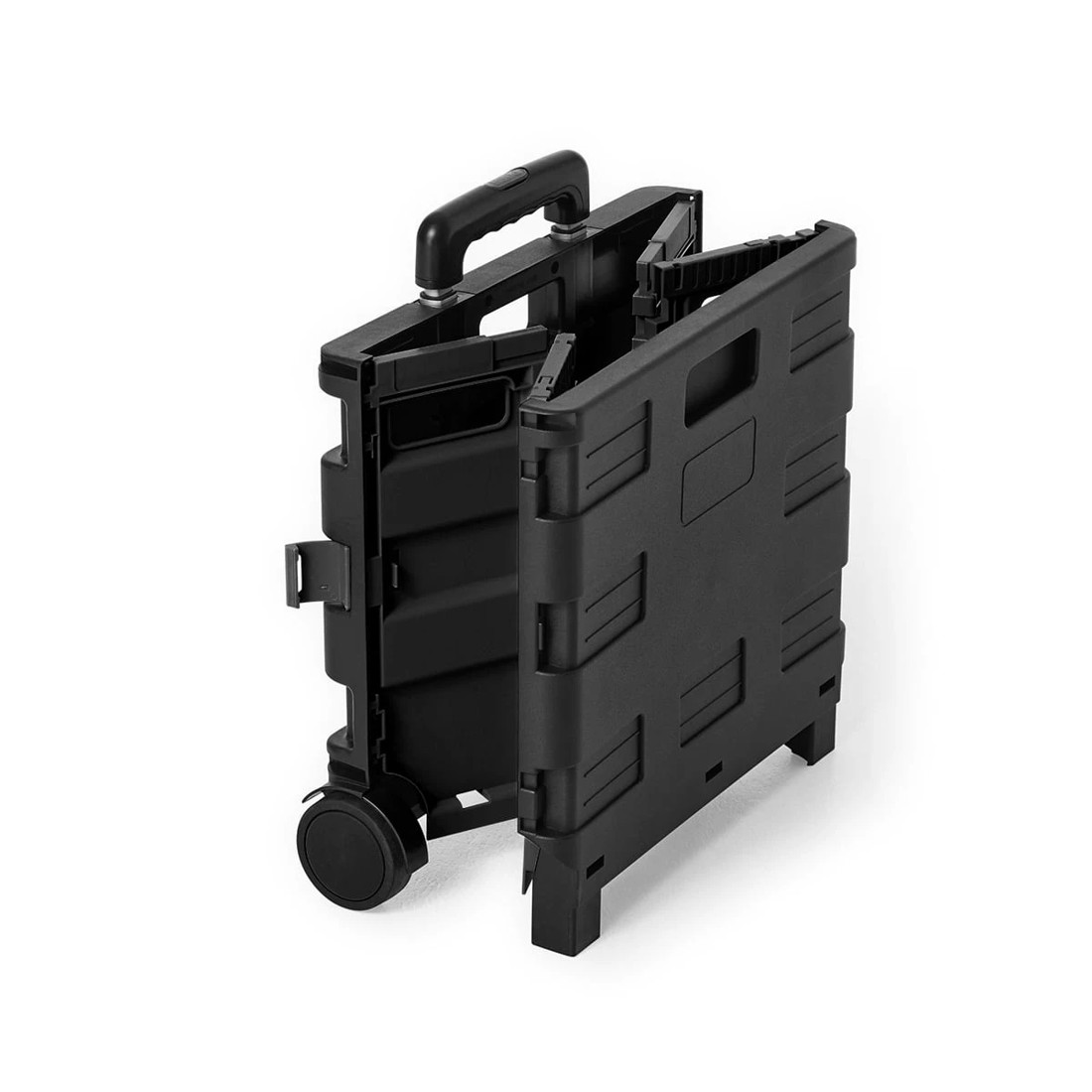 3 Collapsible Trolley Box - Black, 3 of 10