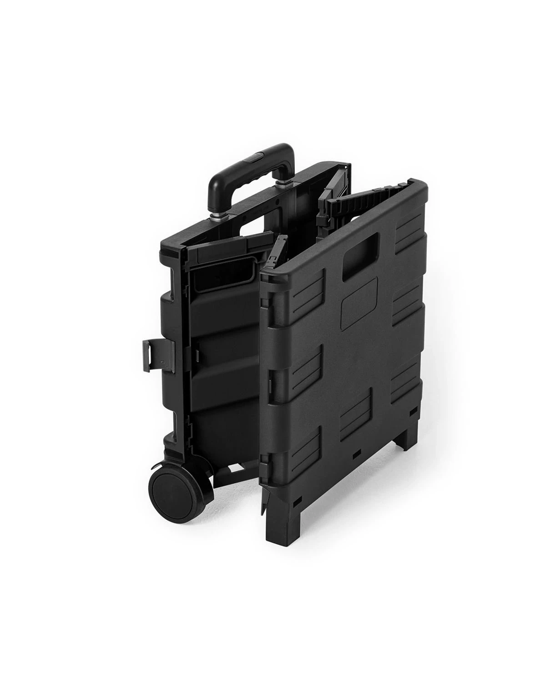 3 Collapsible Trolley Box - Black, 3 of 10