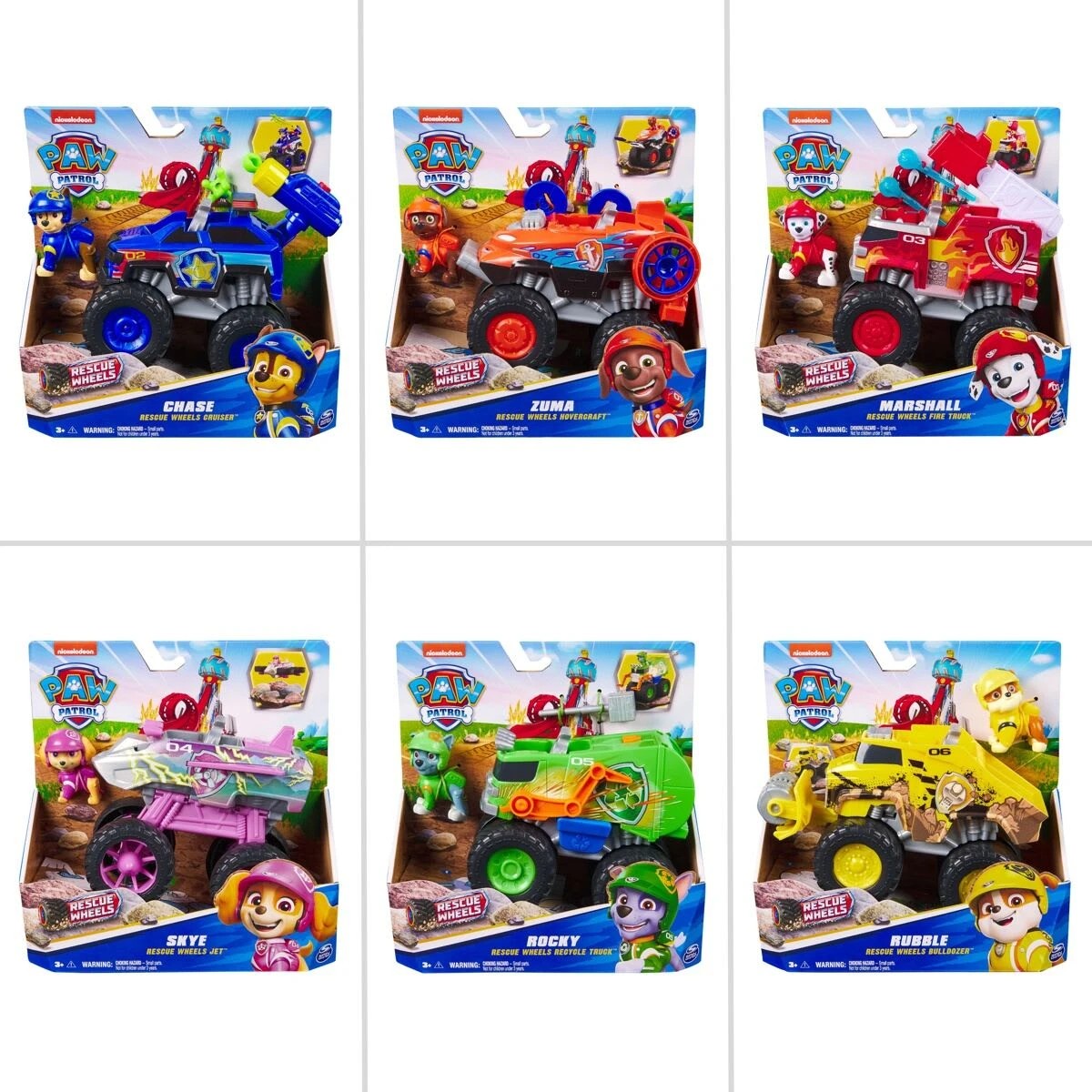 1 Nickelodeon PAW Patrol Rescue Wheels Themed Vehicle - Assorted, 1 of 8