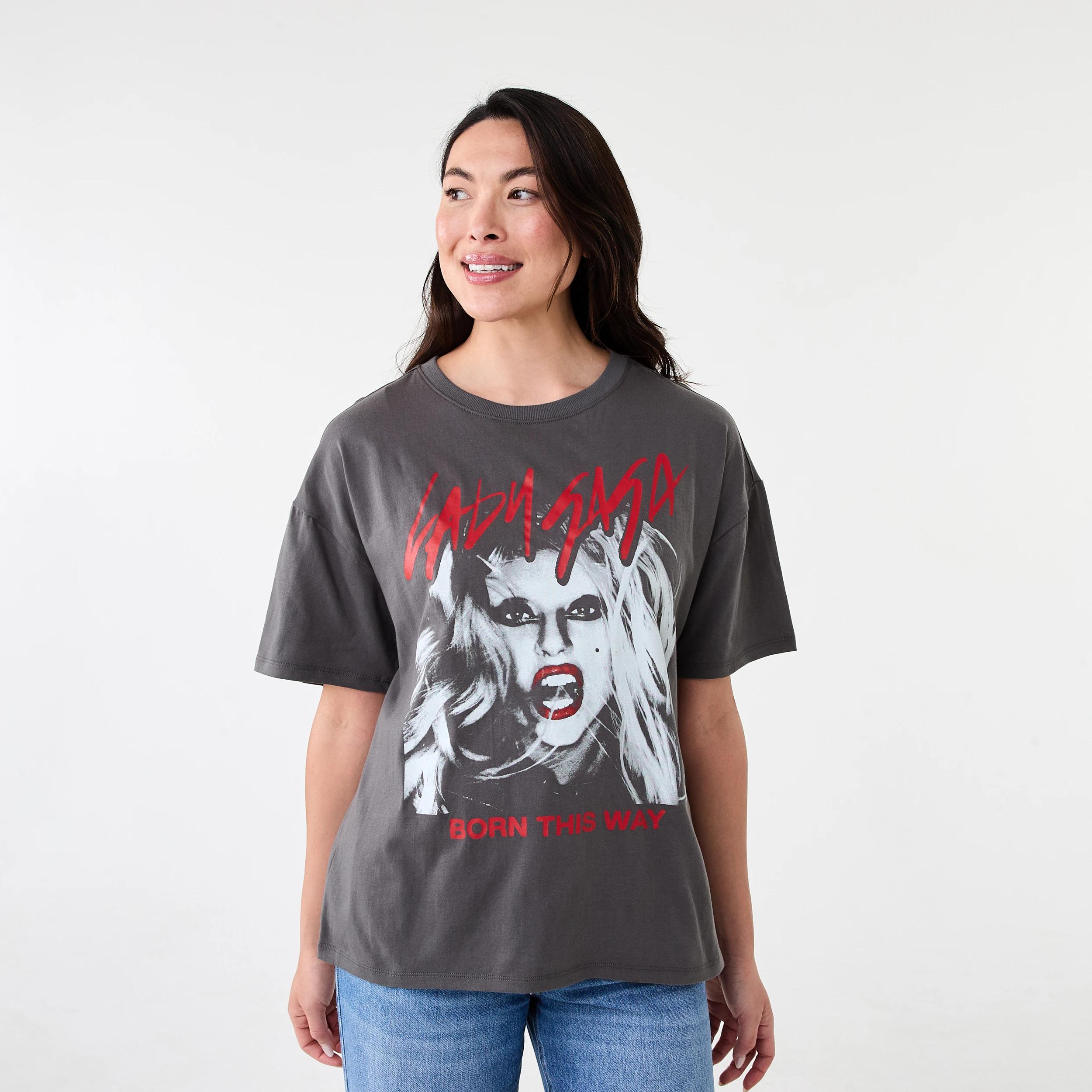 1 Short Sleeve Lady Gaga License T-shirt Lady Gaga, 1 of 5