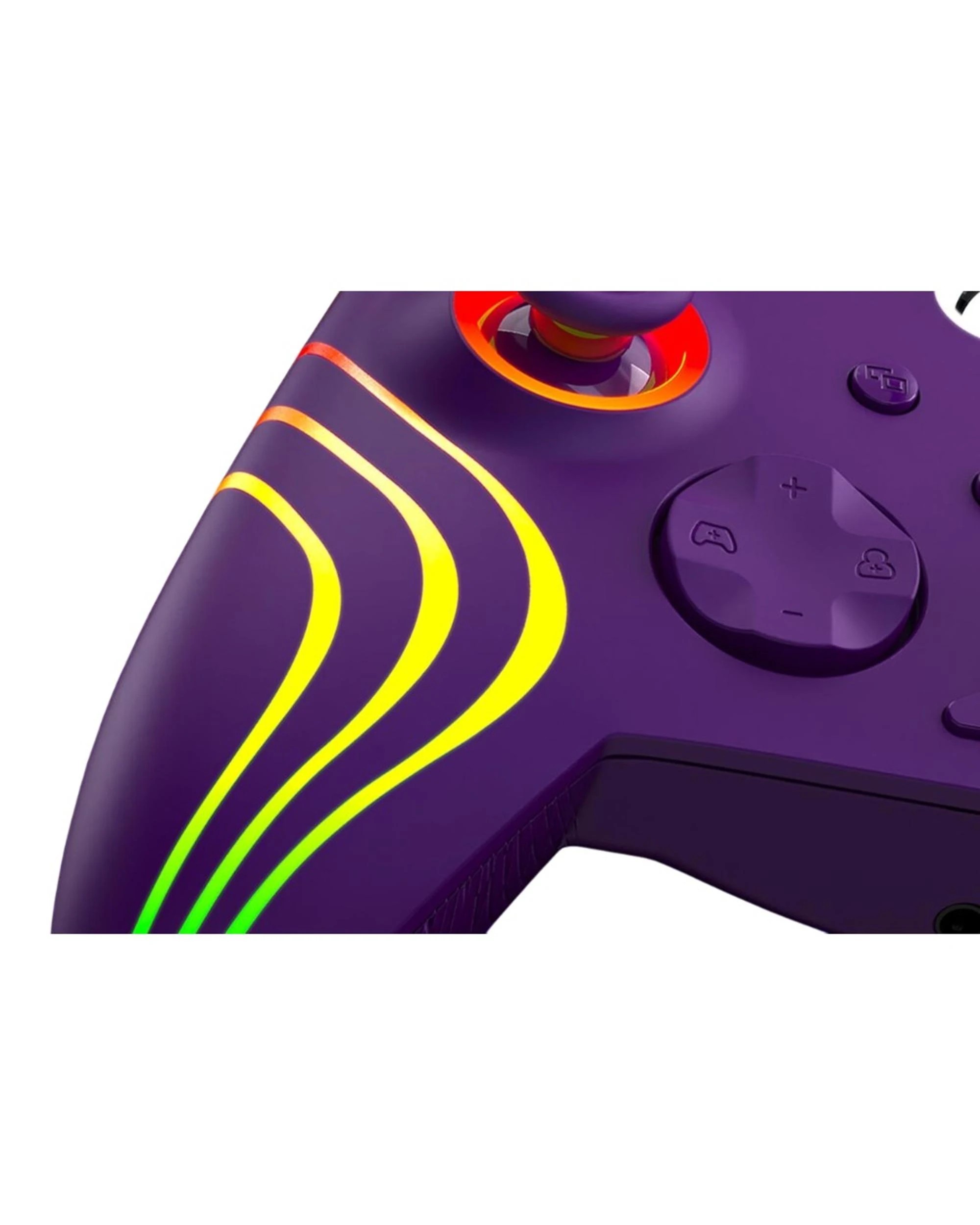 9 Turtle Beach Afterglow Wave Wired RGB Controller for Xbox Series X|S - Purple, 9 of 9