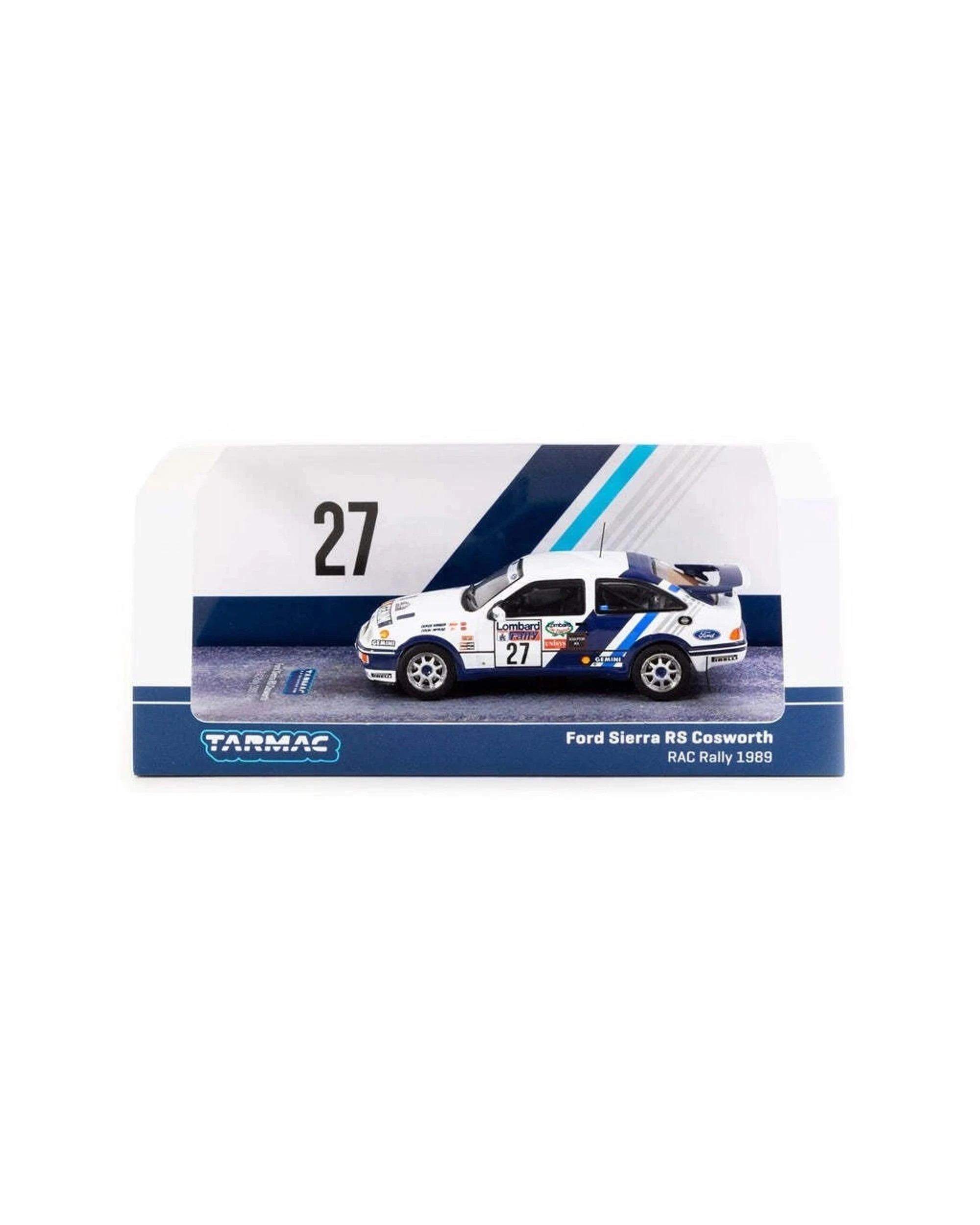 1 Tarmac Works Ford Sierra RS Cosworth Rac Rally 1989 #27 1:64 Scale Diecast Model Car, 1 of 3