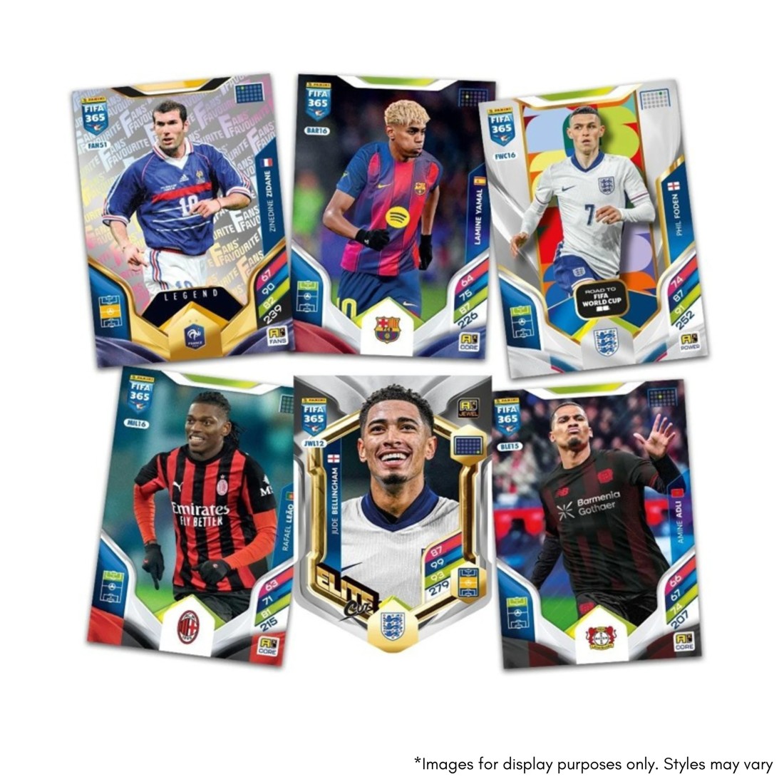 4 Panini FIFA 365 Adrenalyn XL 2026 Soccer Trading Cards Booster Pack - Assorted, 4 of 5
