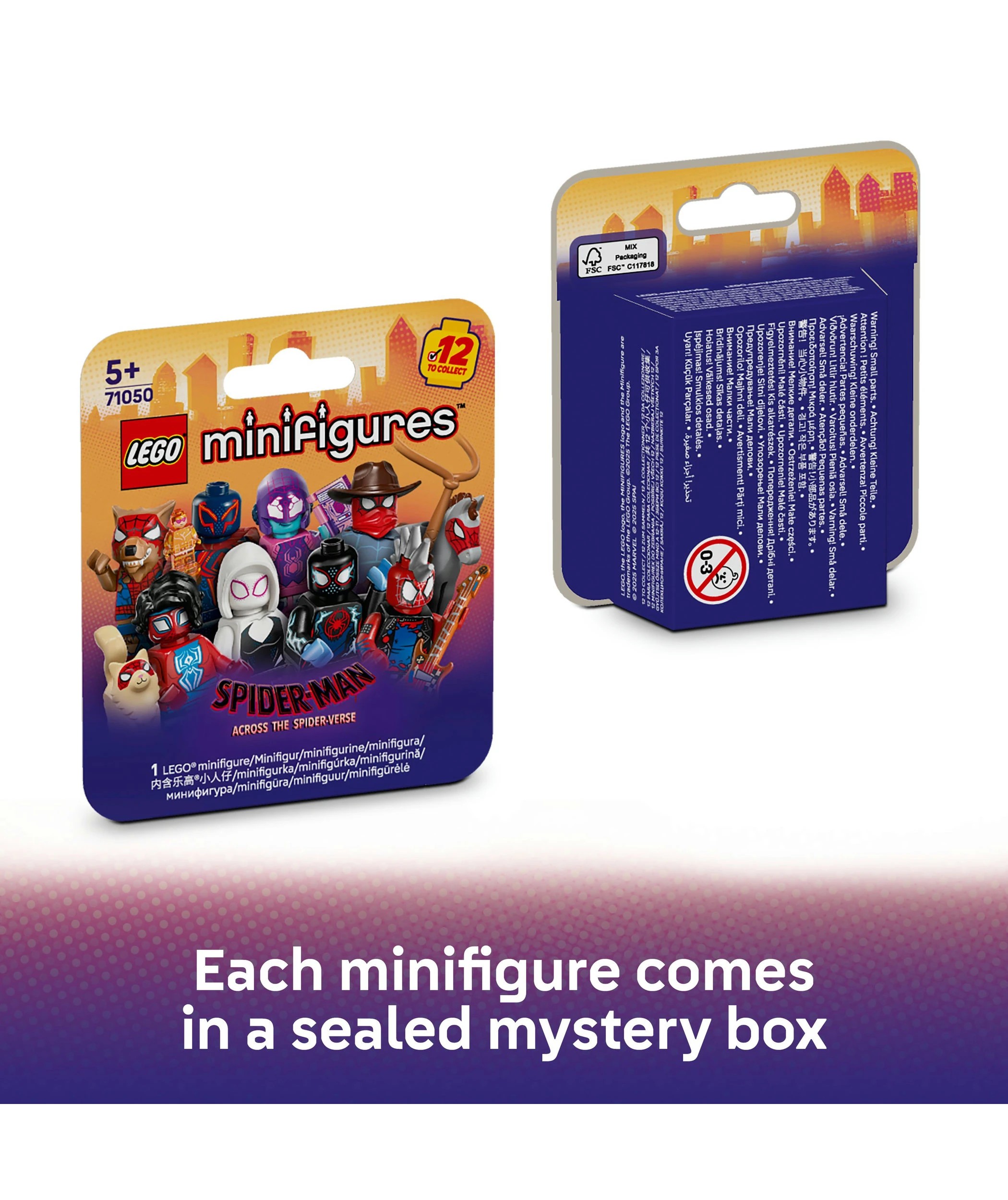 6 LEGO Minifigures Spider-Man: Across the Spider-Verse 71050, 6 of 9