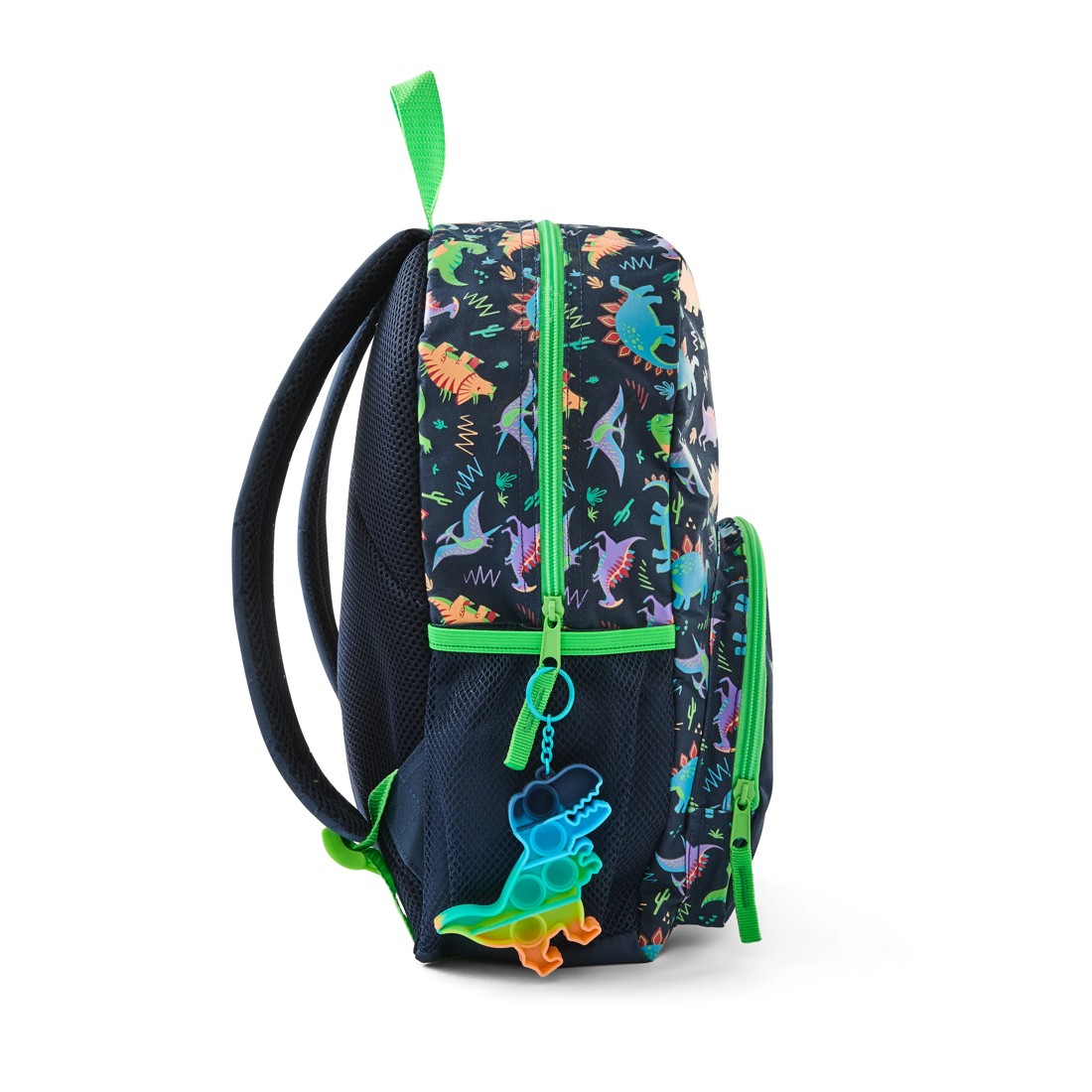 4 Junior Backpack with Pop-It Keychain - Dinosaur, 4 of 8