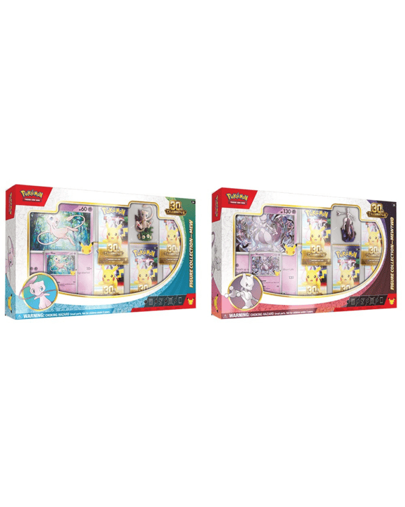 Pokemon TCG: 30th Celebration Figure Collection - Mew / Mewtwo - Assorted