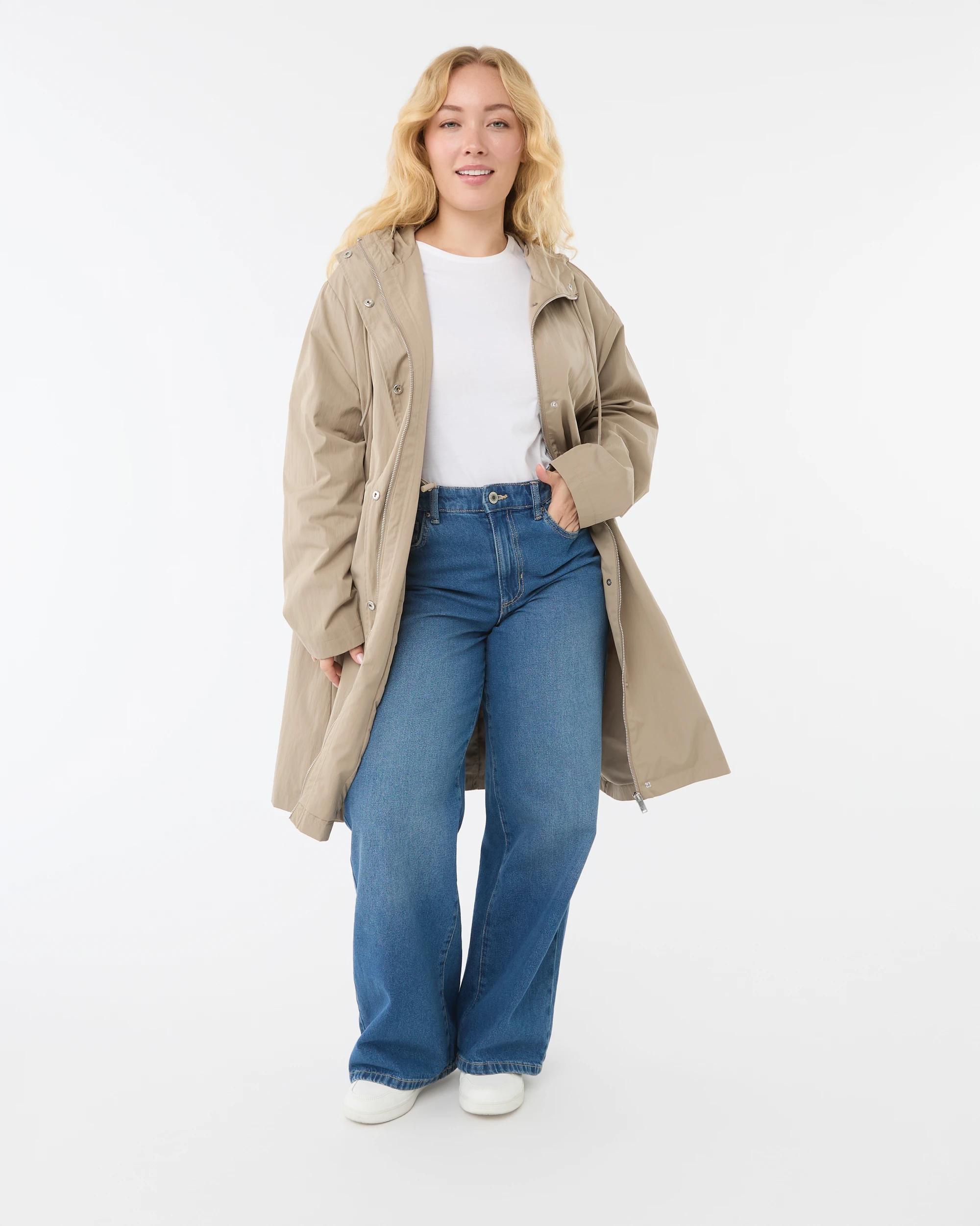 8 Long Raincoat Natural, 8 of 9