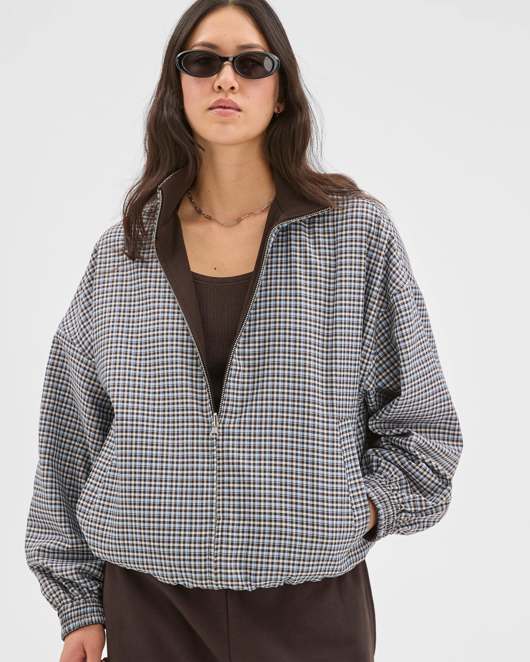 7 Target Woman Active Check Reversible Jacket BLUE CHECK, 7 of 8