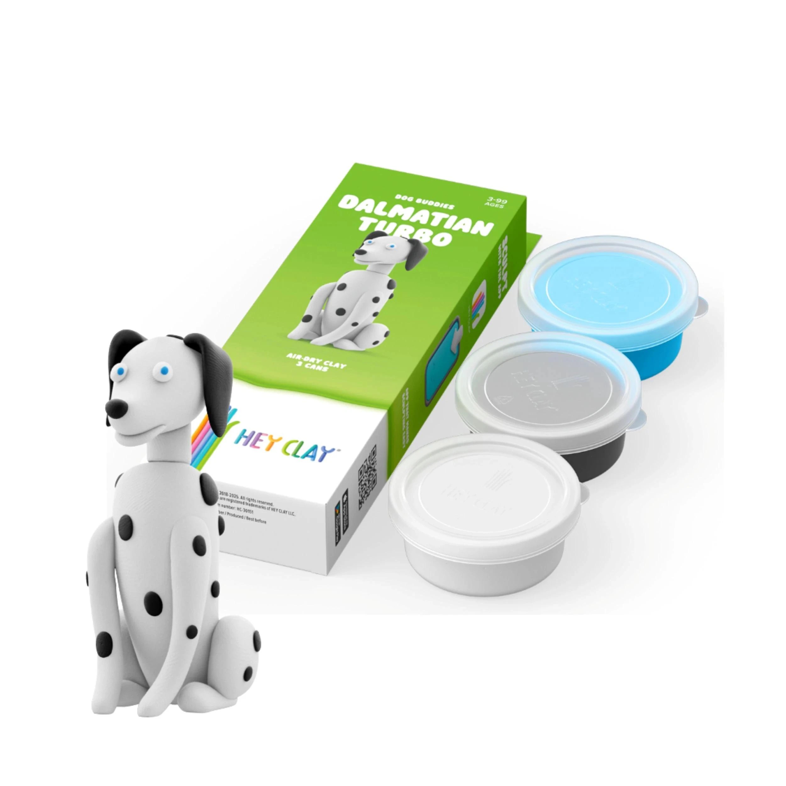 7 Hey Clay Fluffy Pets - Assorted - Multi, 7 of 7