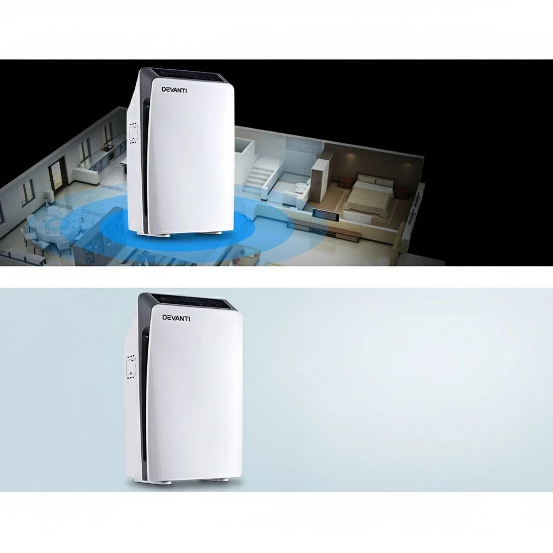 5 Devanti Air Purifier 4 Stage HEPA Filter - Multi, 5 of 7