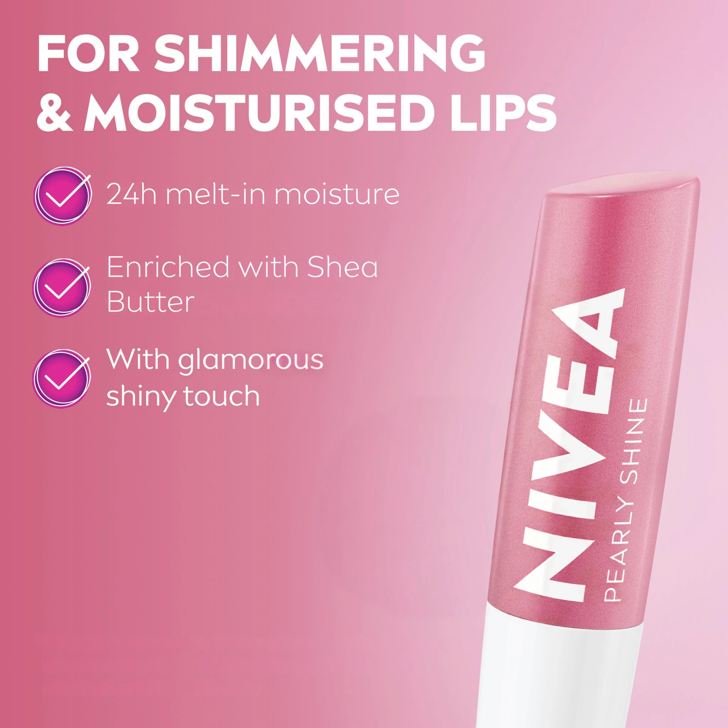 3 Pearly Shine Nivea Lip Balm 4.8g, 3 of 8