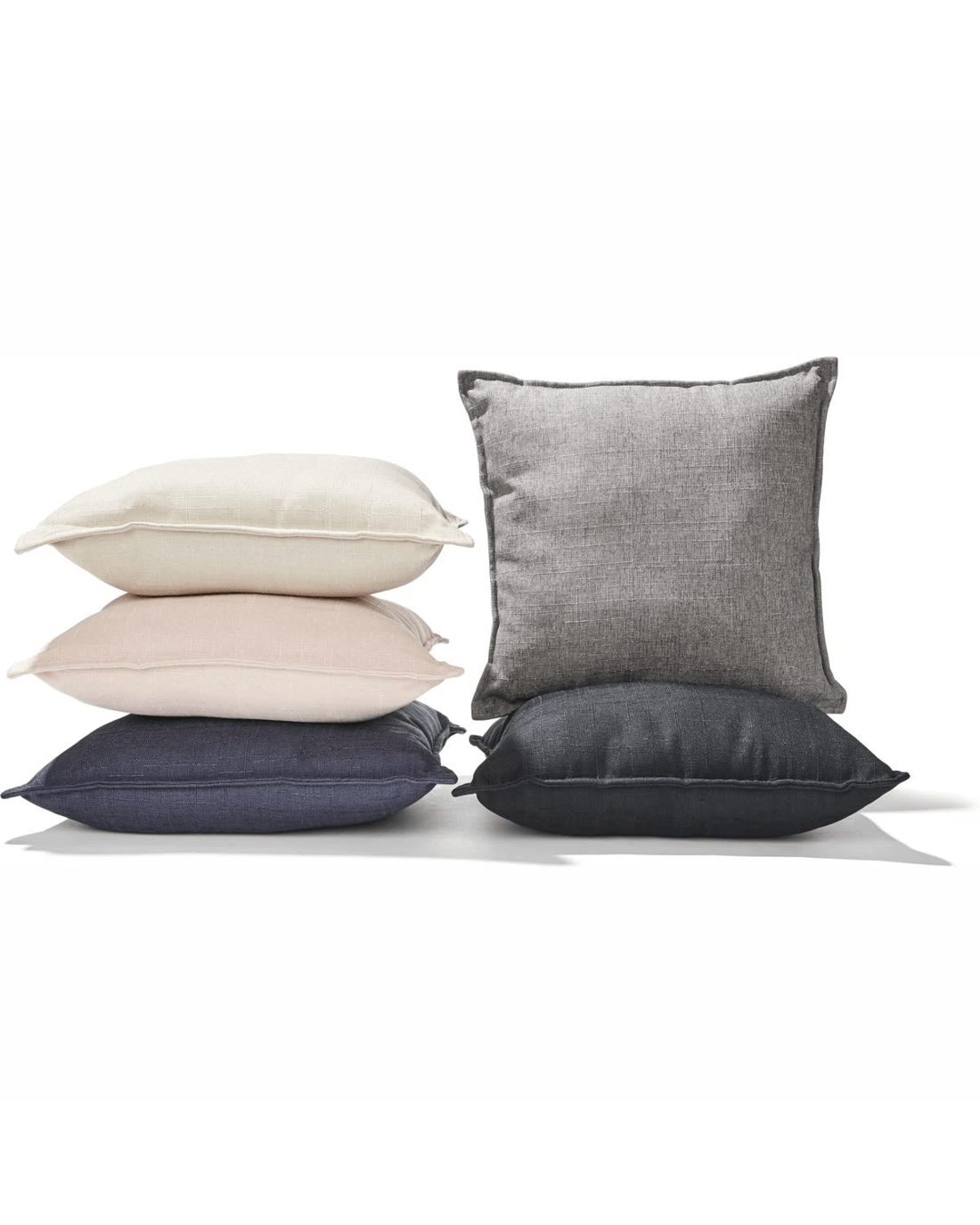 2 42cm Kira Cushion - Black, 2 of 2