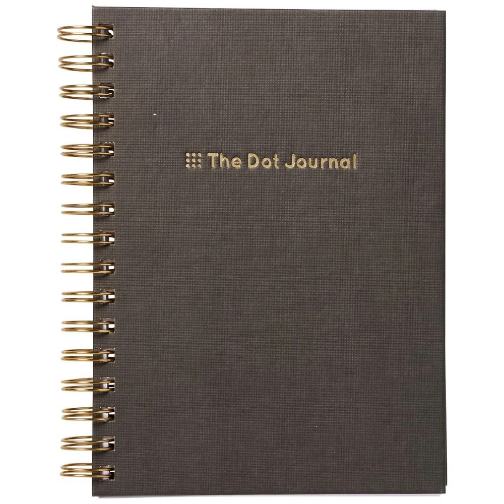 2 Otto A5 The Dot Journal Spiral 240 Page Black, 2 of 3