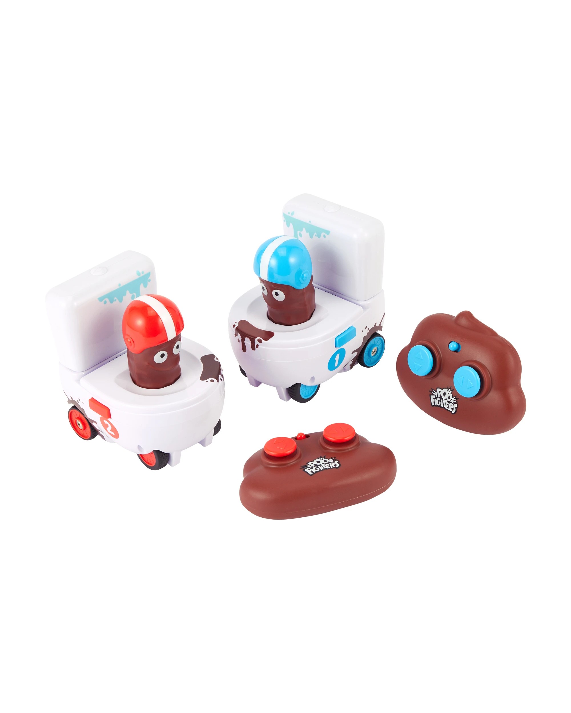 Poo Fighters Remote Control Bumper Toilets Toy - Kmart