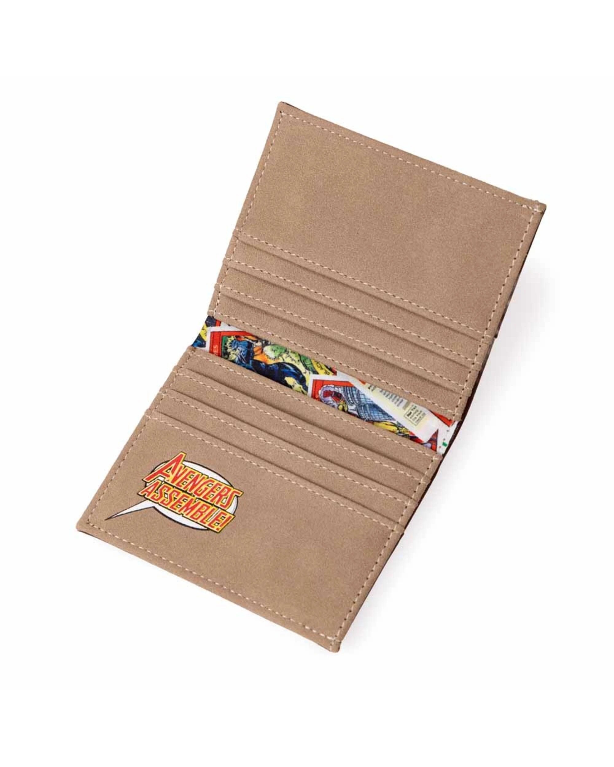2 Marvel - The Avengers - Avengers Assemble Bi-fold Wallet - ONE SIZE - Brown, 2 of 3