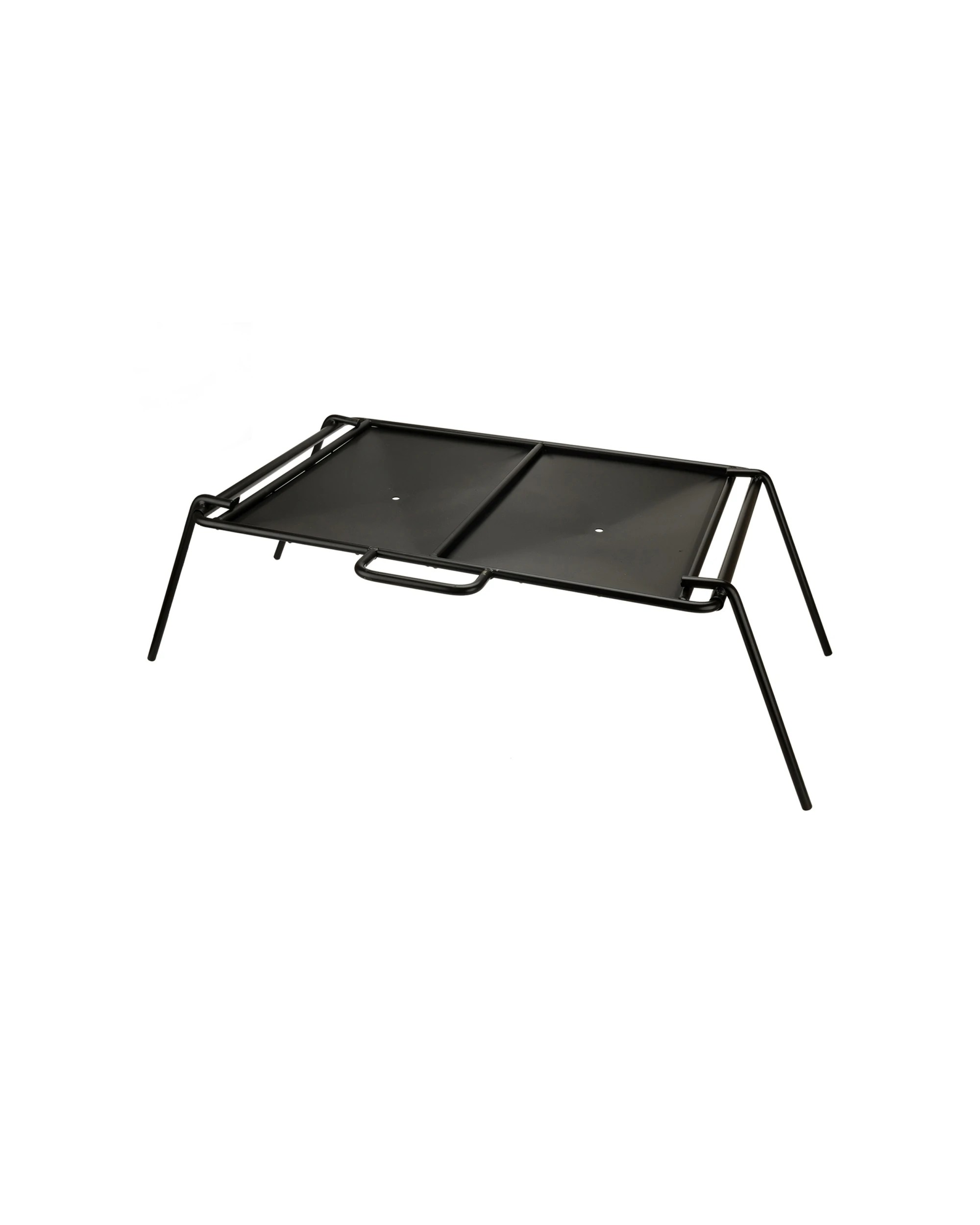 1 Wildtrak Flat Plate Camp Cooker With Carry Bag Heavy Duty Steel - Black, 1 of 2