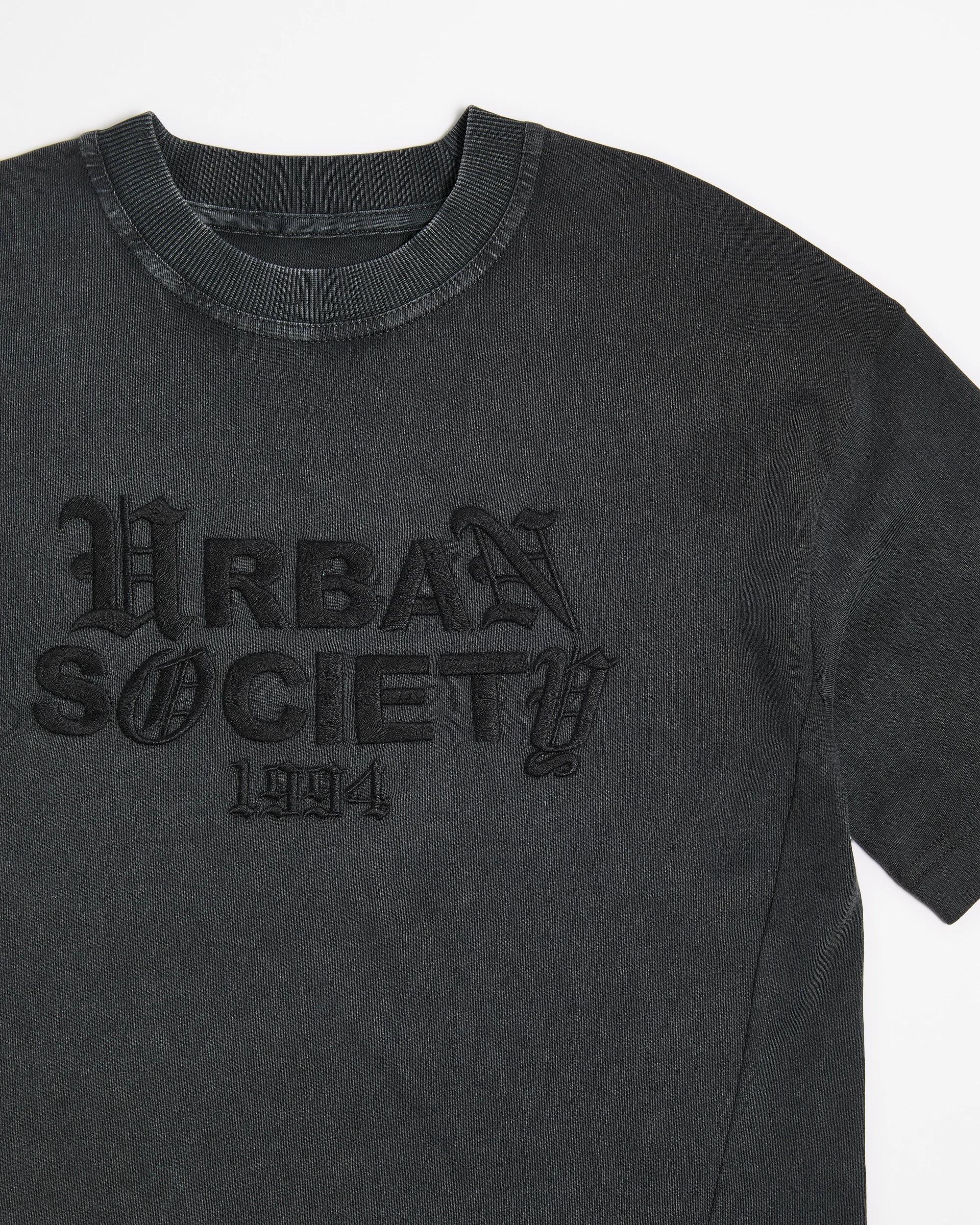 5 Target Australian Cotton Oversized Washed T-shirt CHARCOAL, 5 of 5