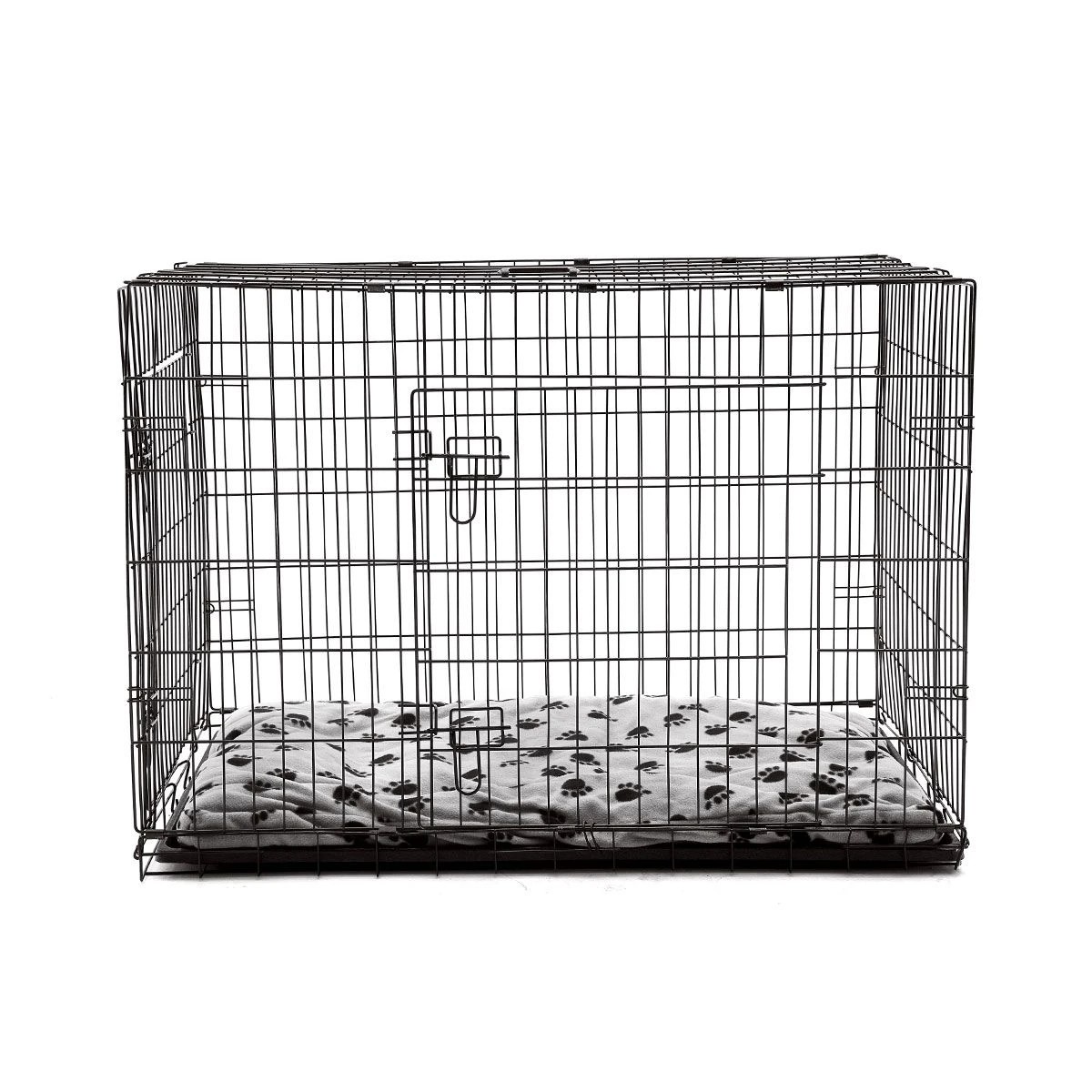 4 Pet Scene 42 inches XL Dog Crate Cage Black, 4 of 8