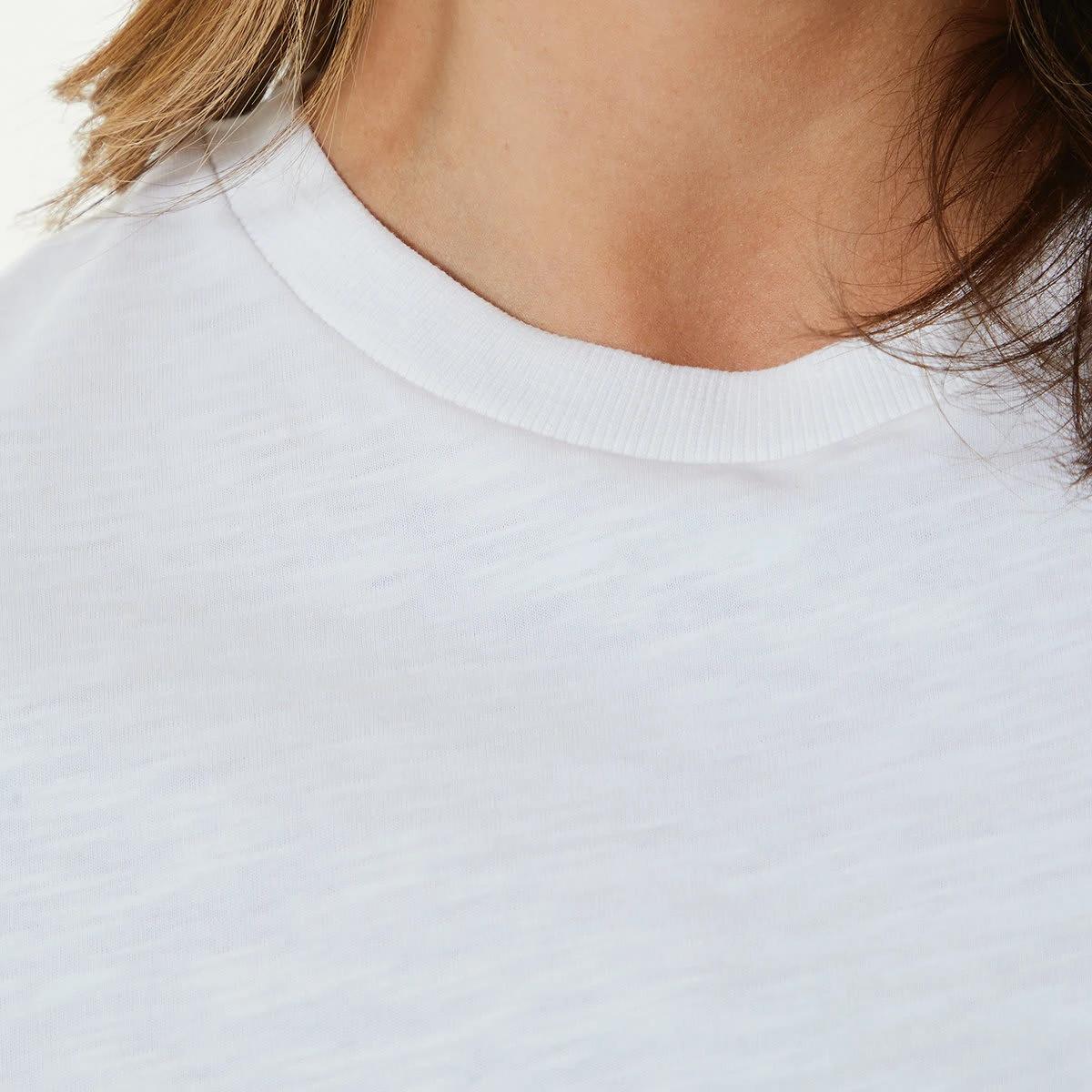 5 Short Sleeve Shrunken T-shirt WHITE, 5 of 5