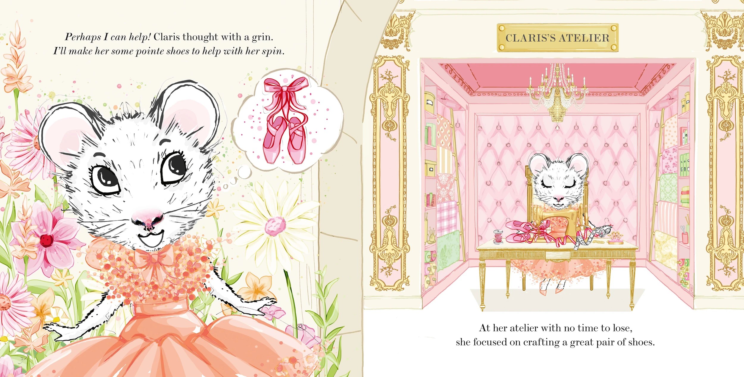 4 Claris and the Secret Ballet by Megan Hess - Book, 4 of 6
