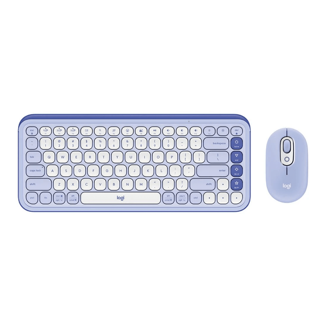 1 Logitech POP Icon Keyboard/Mouse Combo Lilac, 1 of 10