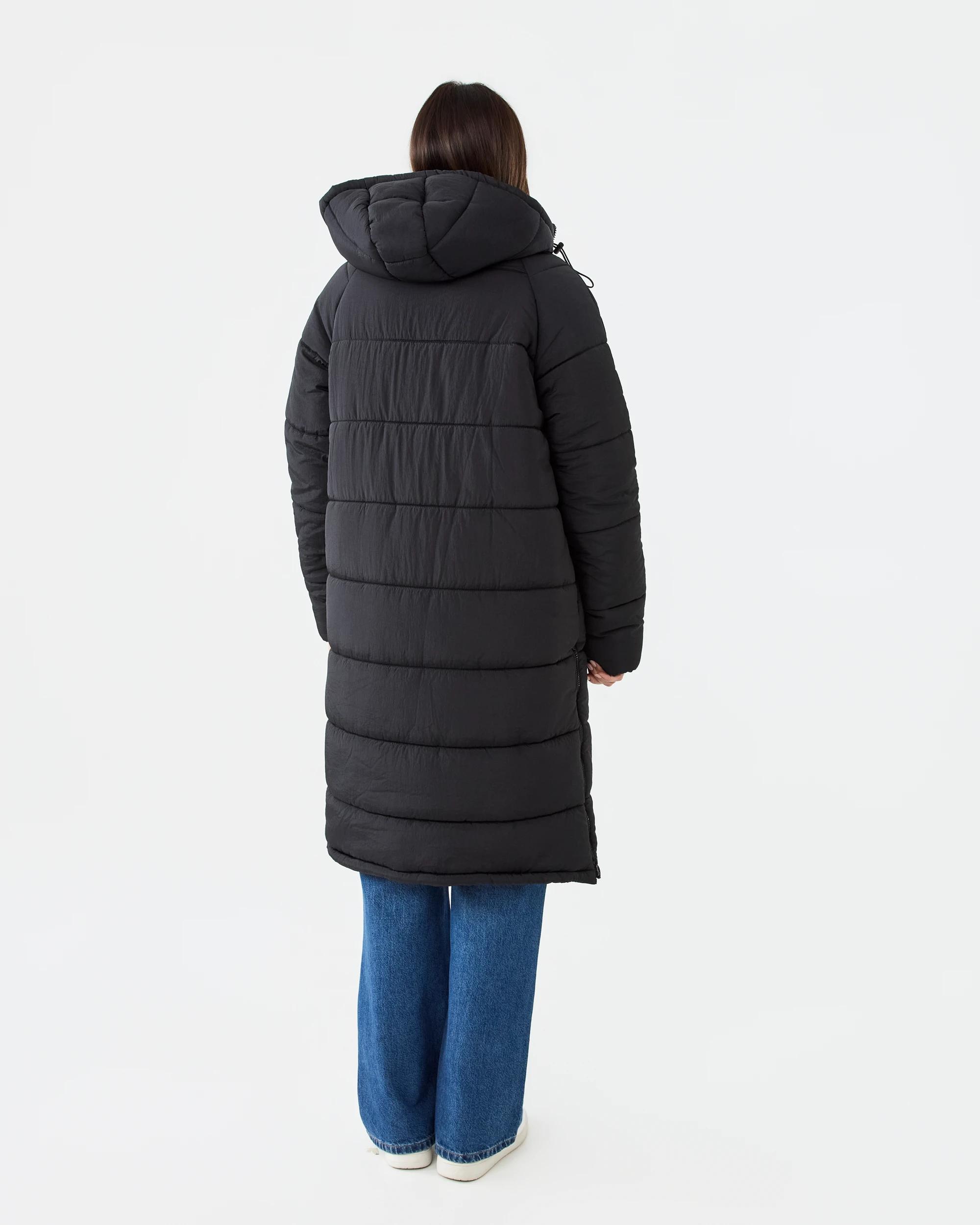 2 Hybrid Puffer Jacket Black, 2 of 9