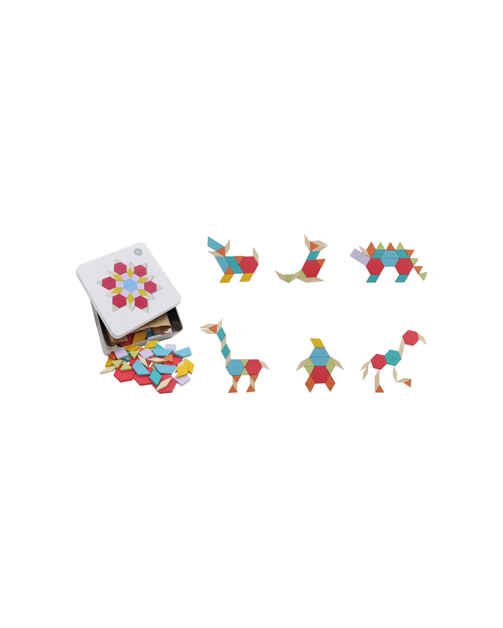 1 Kaper Kidz Calm & Breezy Blocks In Tin Box Toys Play Set, 1 of 3