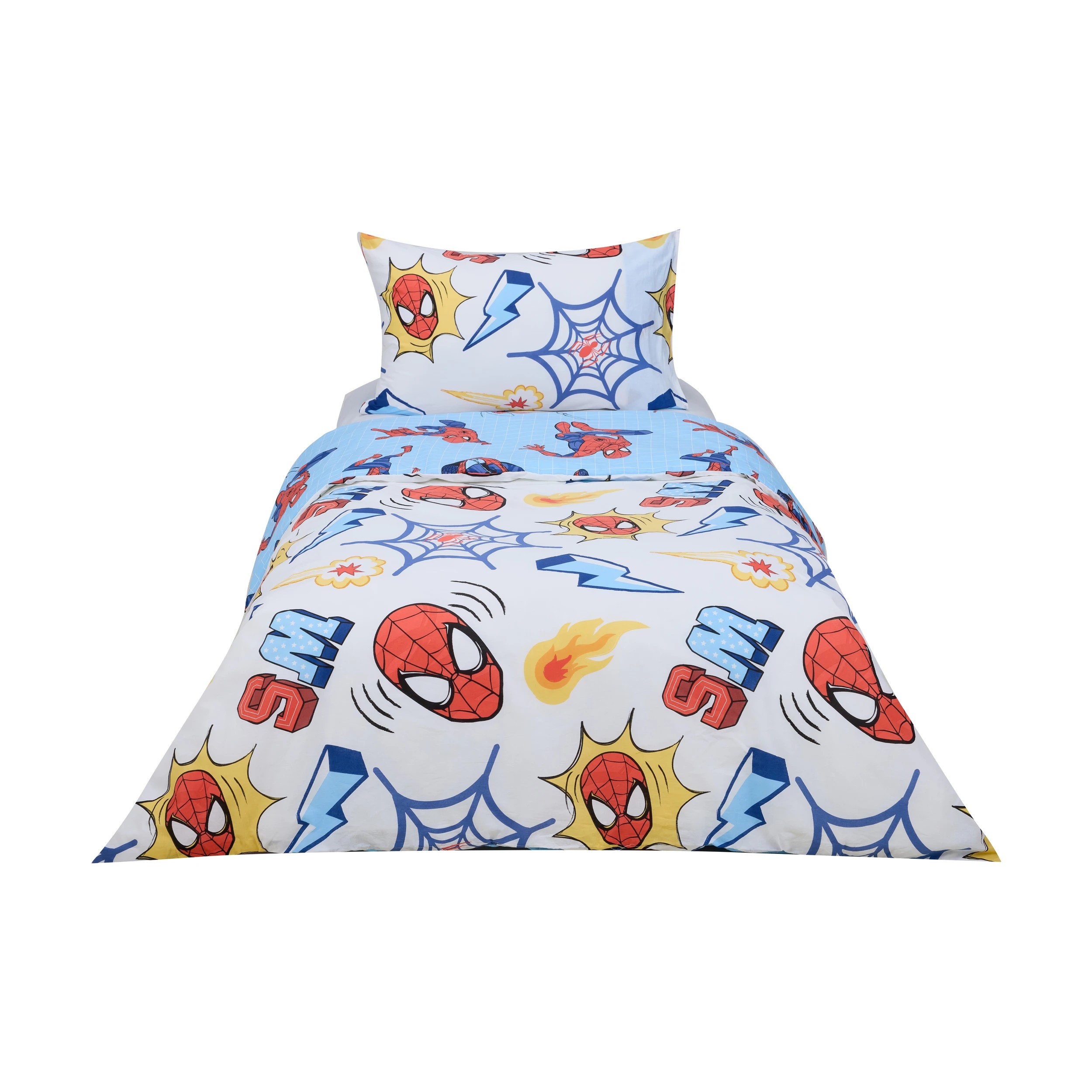7 Marvel Spiderman Cotton Quilt Cover Set - Single Bed, 7 of 9