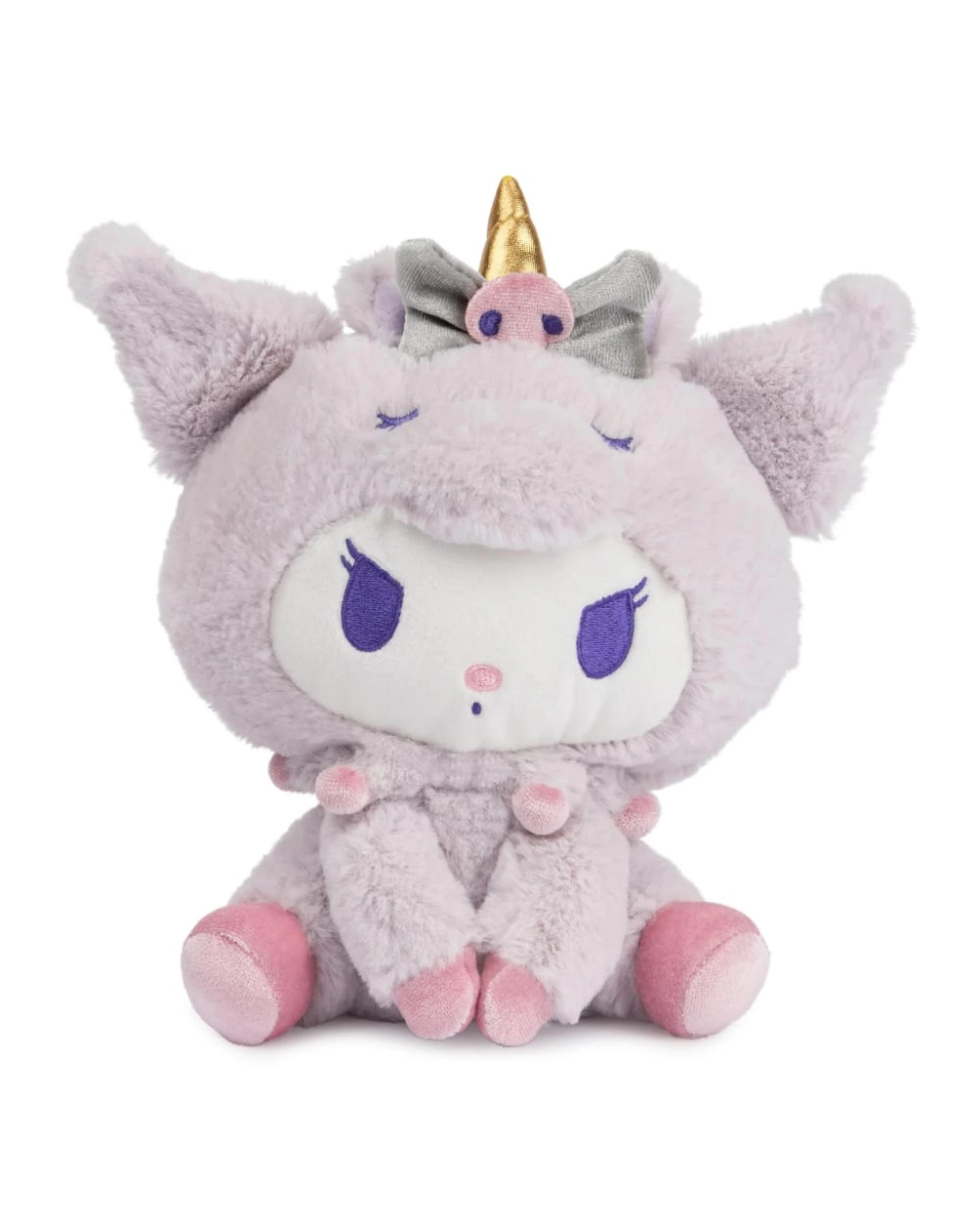 1 Sanrio Kuromi Unicorn Small 15cm Plush, 1 of 7