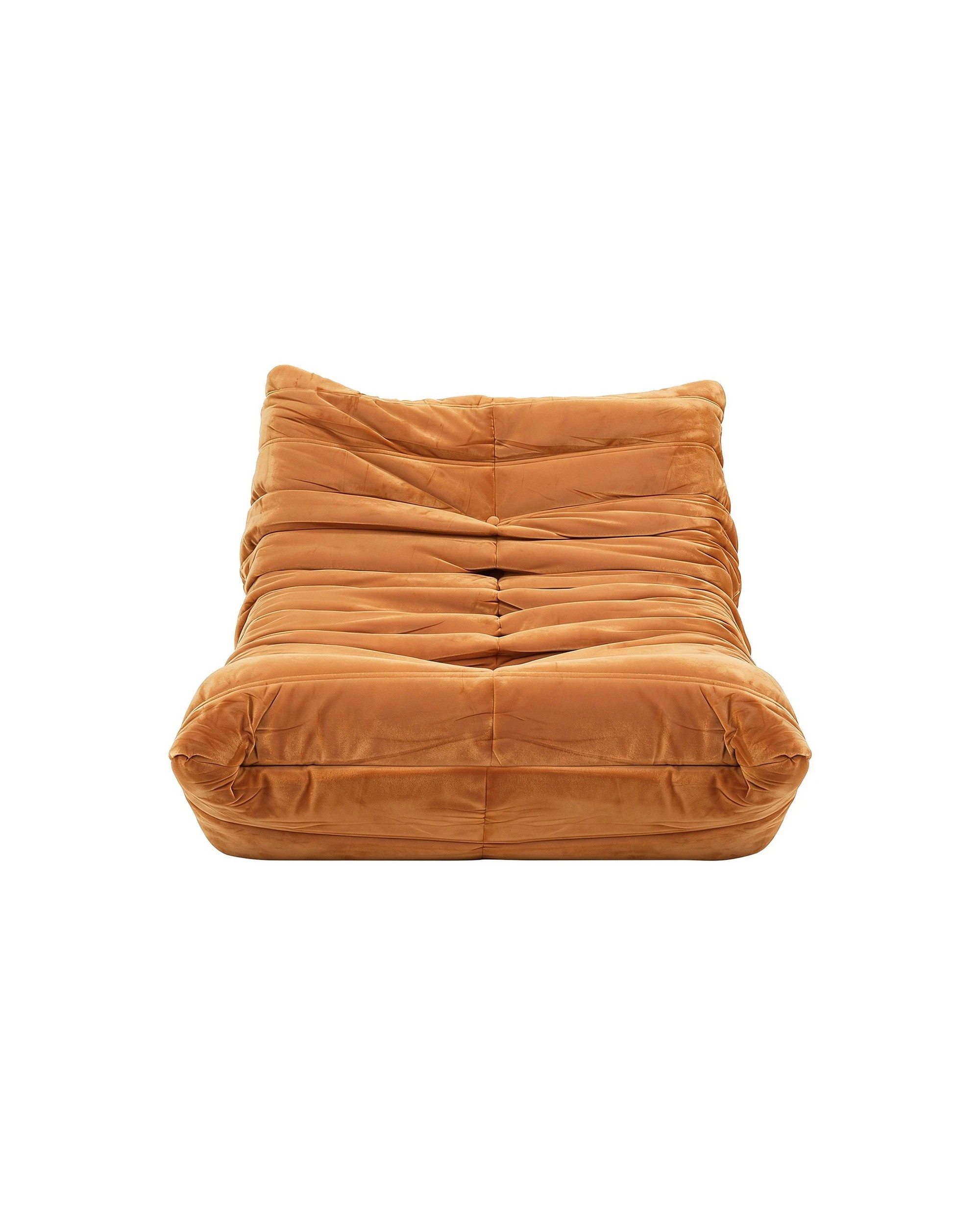 3 Artiss Lazy Sofa Accent Chair Floor Couch Leisure Lounge Foam Pouffe Recliner - Brown, 3 of 7