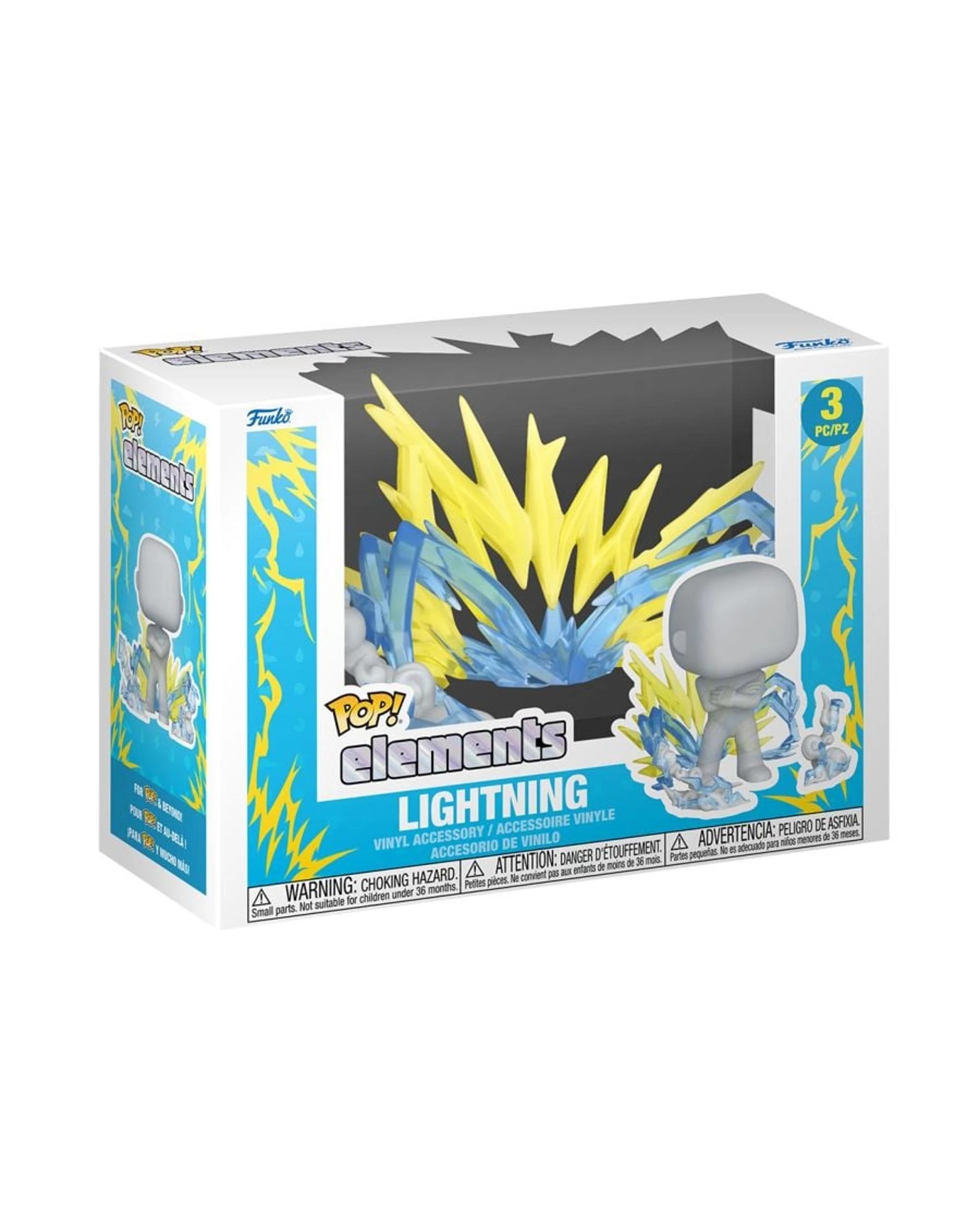 3 POP! Elements Lightning Environment Base Funko POP! Vinyl, 3 of 3