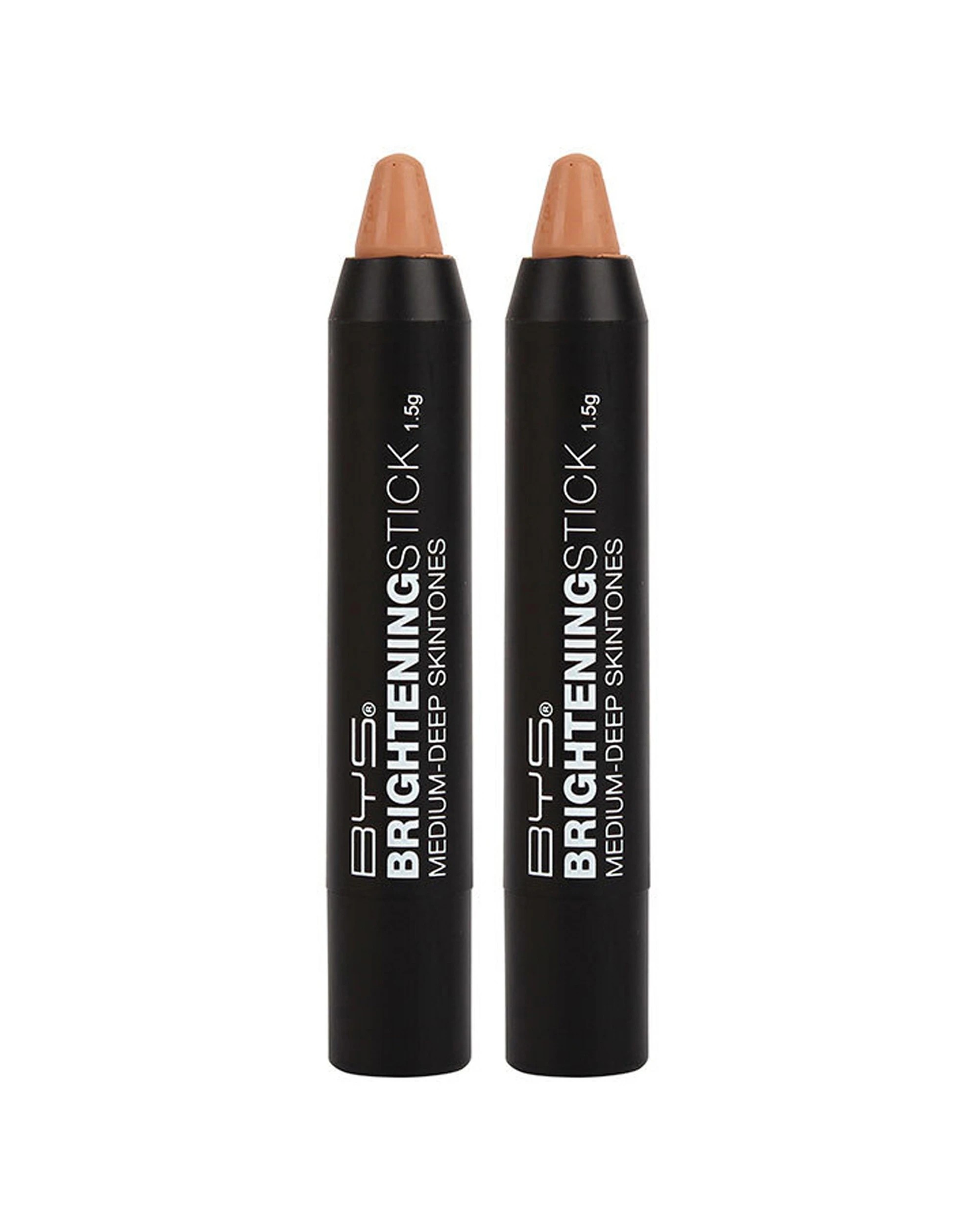 1 2PK BYS Brightening Stick Apricot Face Brightener 1.5g Set - Orange, 1 of 2
