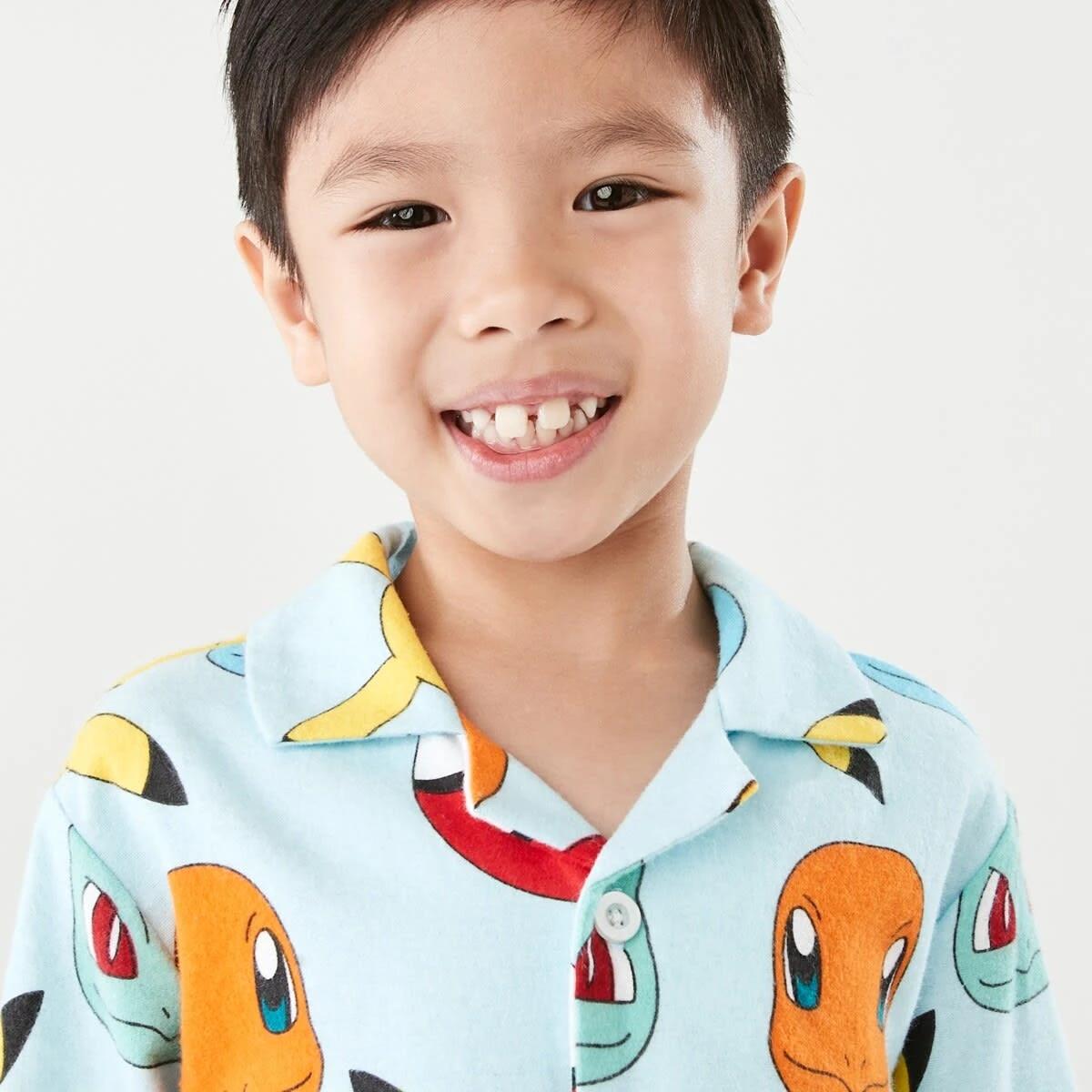 3 Pokemon License Pyjama Set Pokemon, 3 of 9