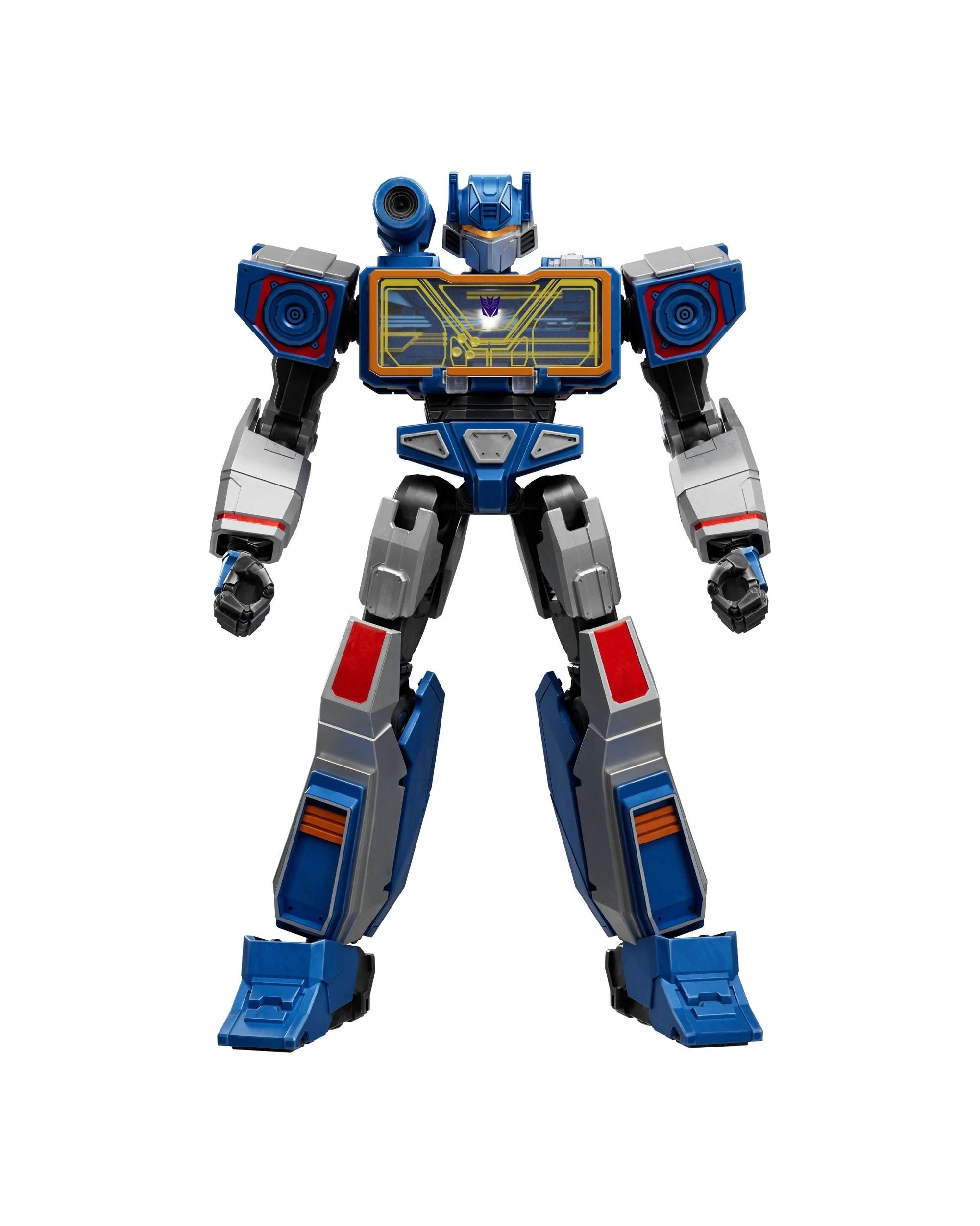 7 Blokees Transformers Classic Class 17 Soundwave Model Kit, 7 of 8