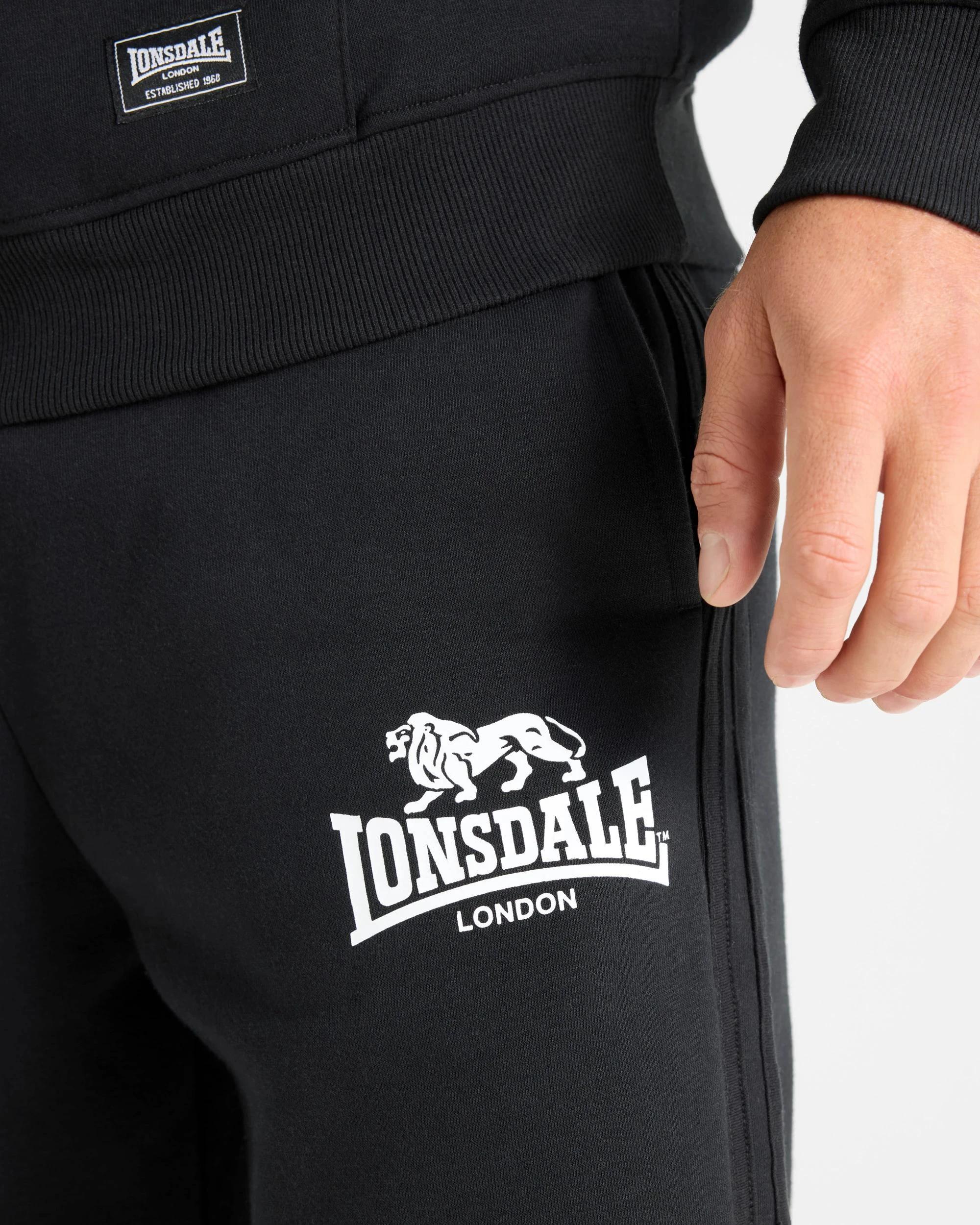 5 Lonsdale London Trackpants BLACK, 5 of 5