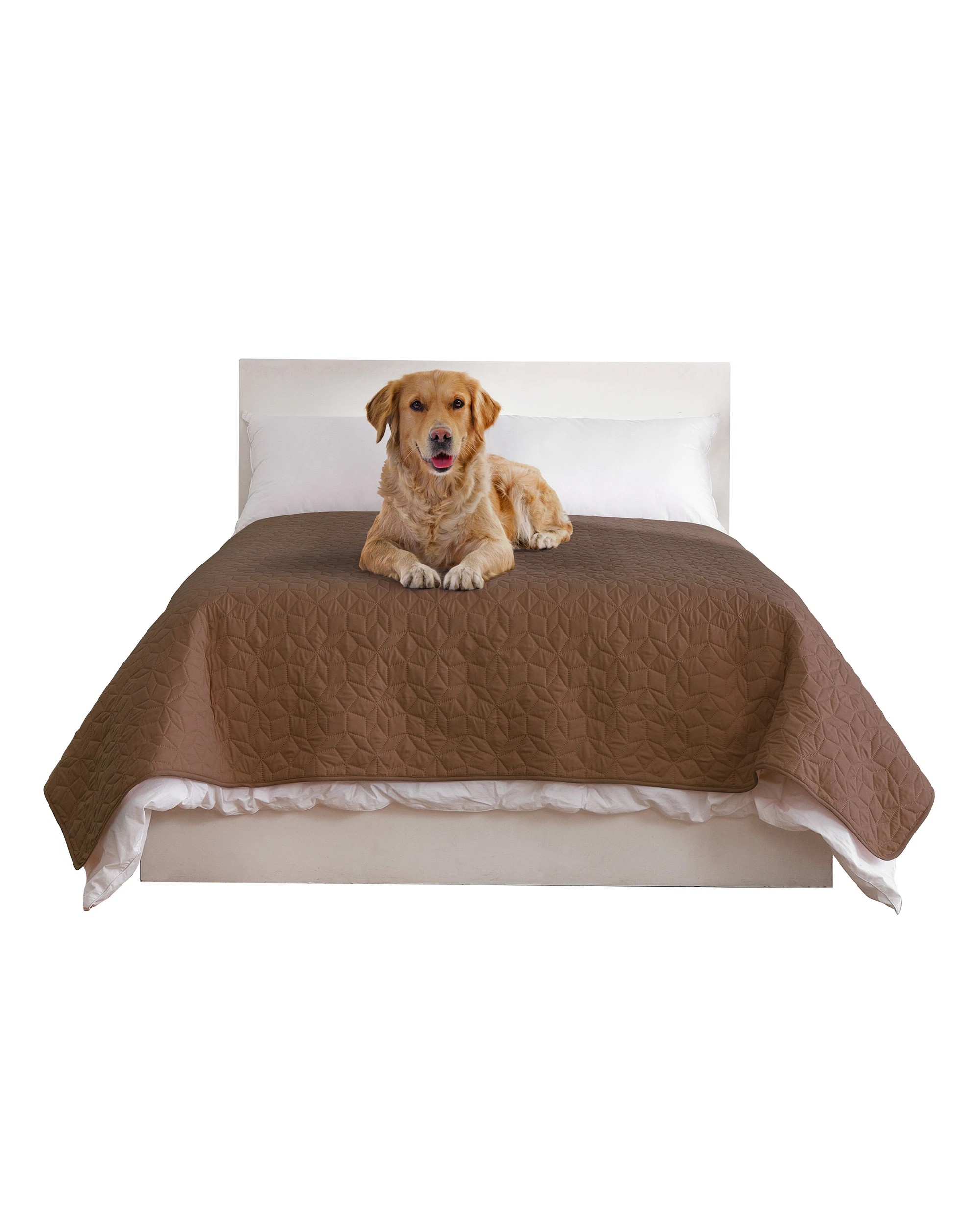 3 Charlie's Sofur Waterproof Dog Bed Cover Protector 208x208cm - Double/Queen - Espresso, 3 of 10