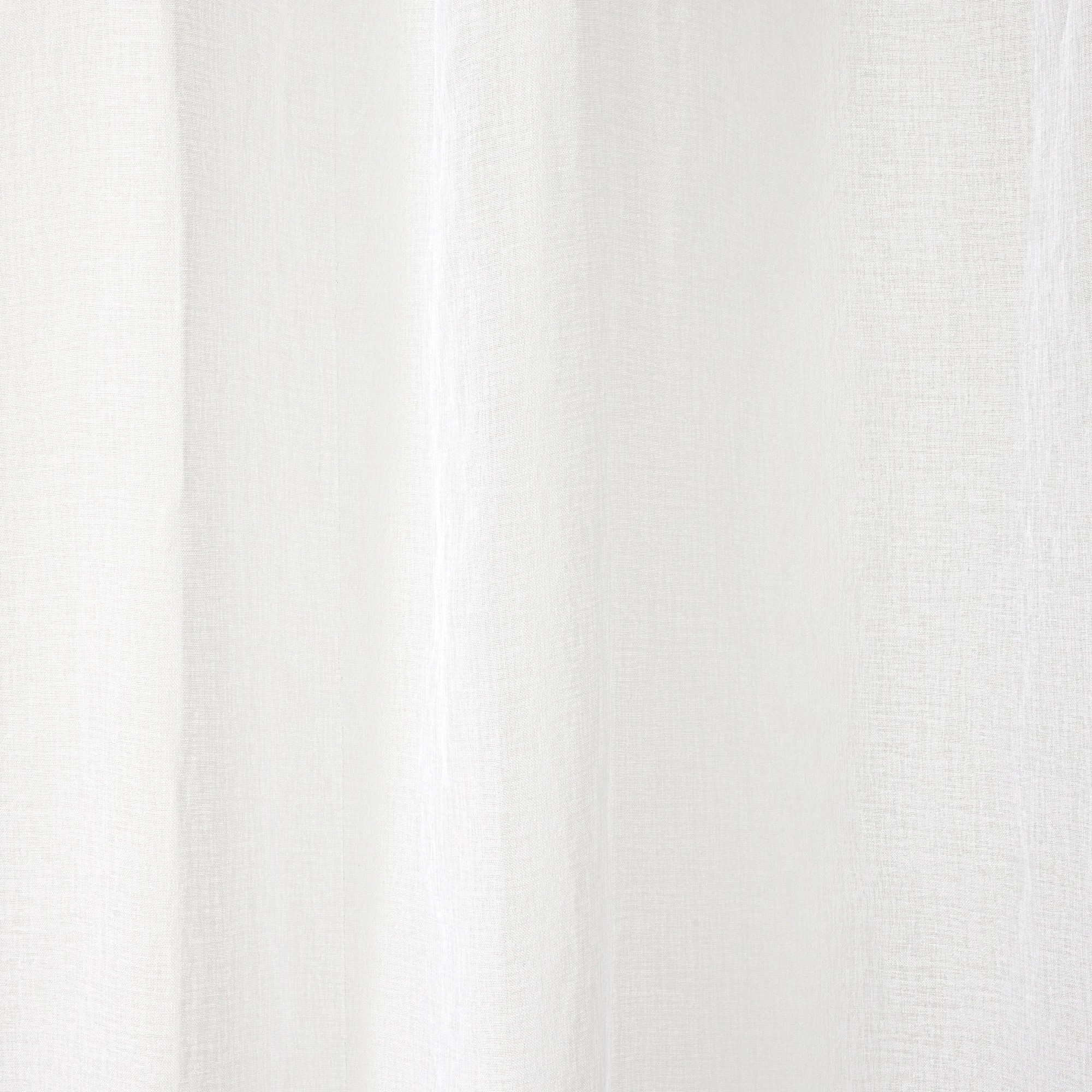 7 Toulouse Voile Tab Top Curtain White, 7 of 7