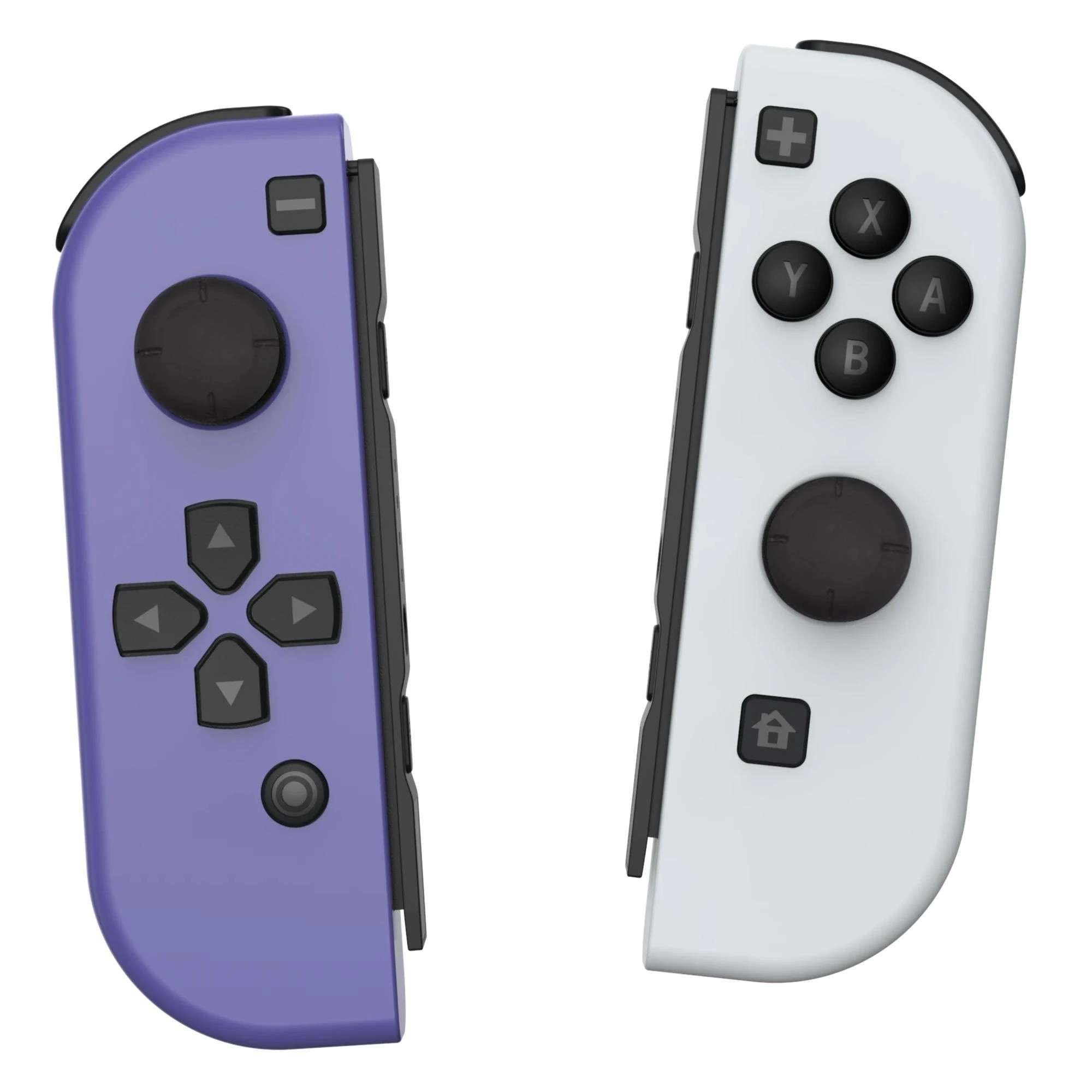 2 Powerwave Nintendo Switch Joypad Pair Retro Purple & Grey - Multi, 2 of 4