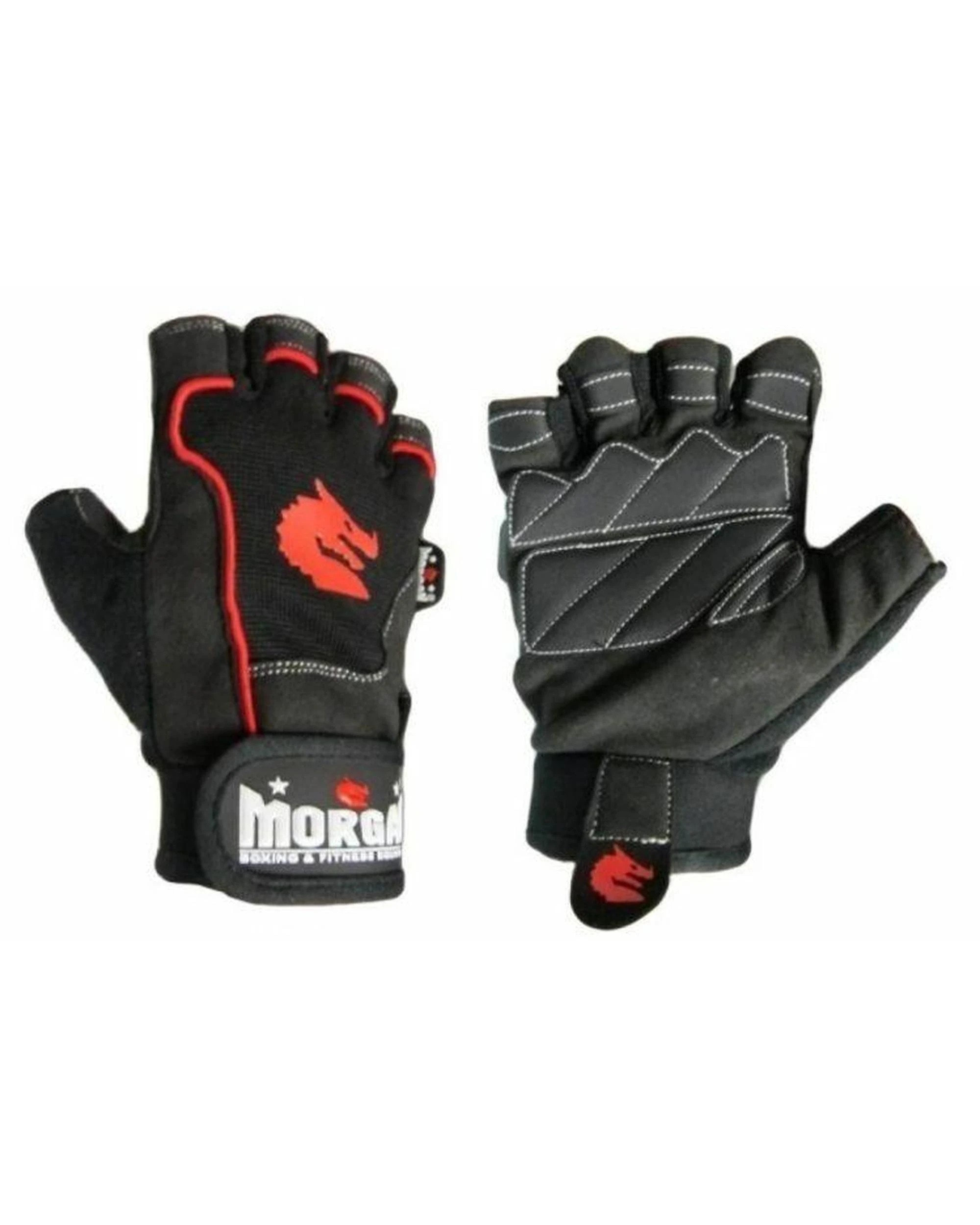 2 Morgan Sports V2 Weightlifting Gloves Medium, 2 of 3