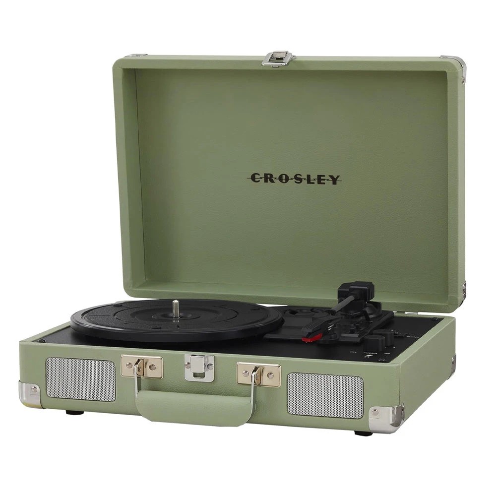 4 Crosley Cruiser Bluetooth Portable Turntable -  Mint - Green, 4 of 5