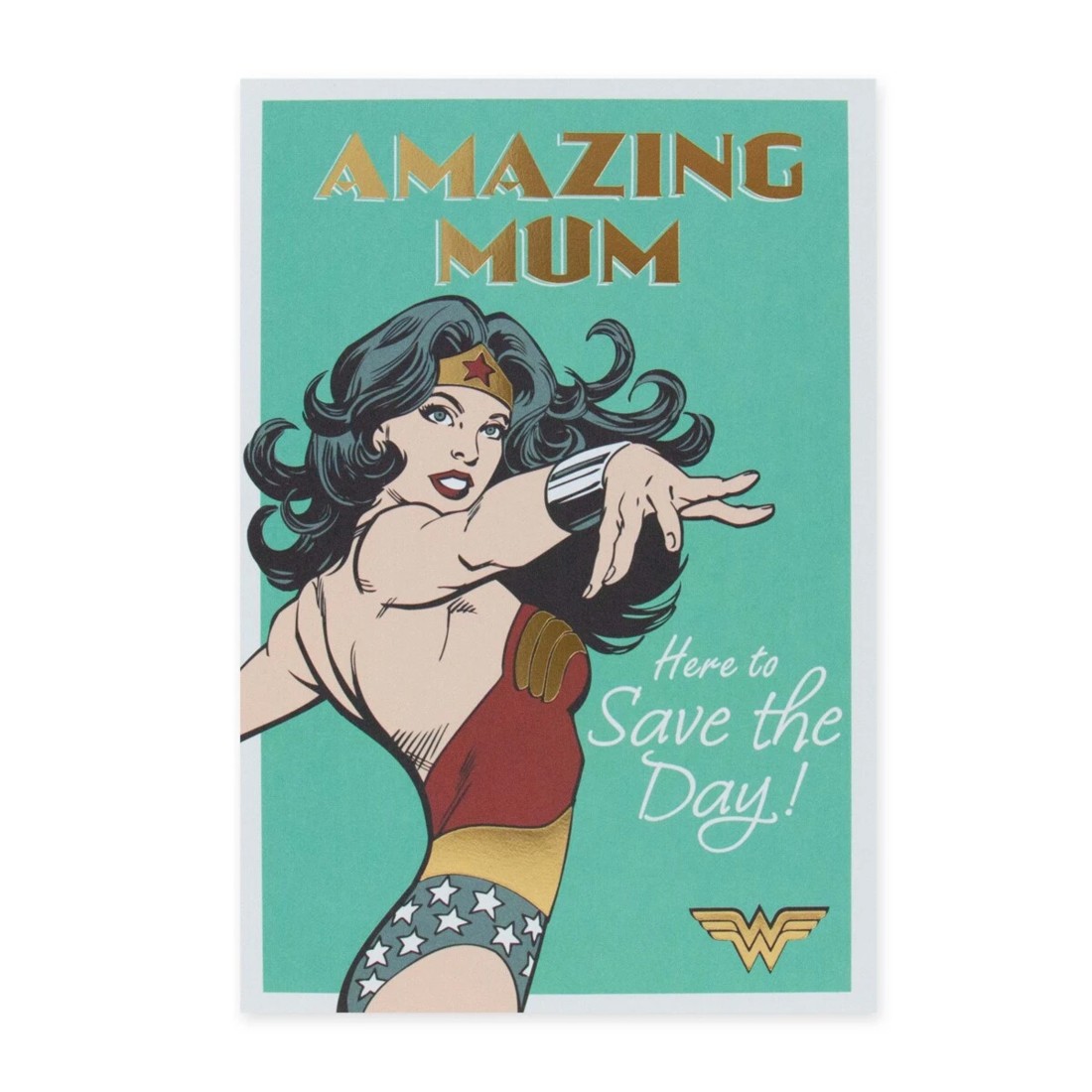 3 Connections from Hallmark DC Comics Wonder Woman Birthday Card for Mum - Save The Day, 3 of 3