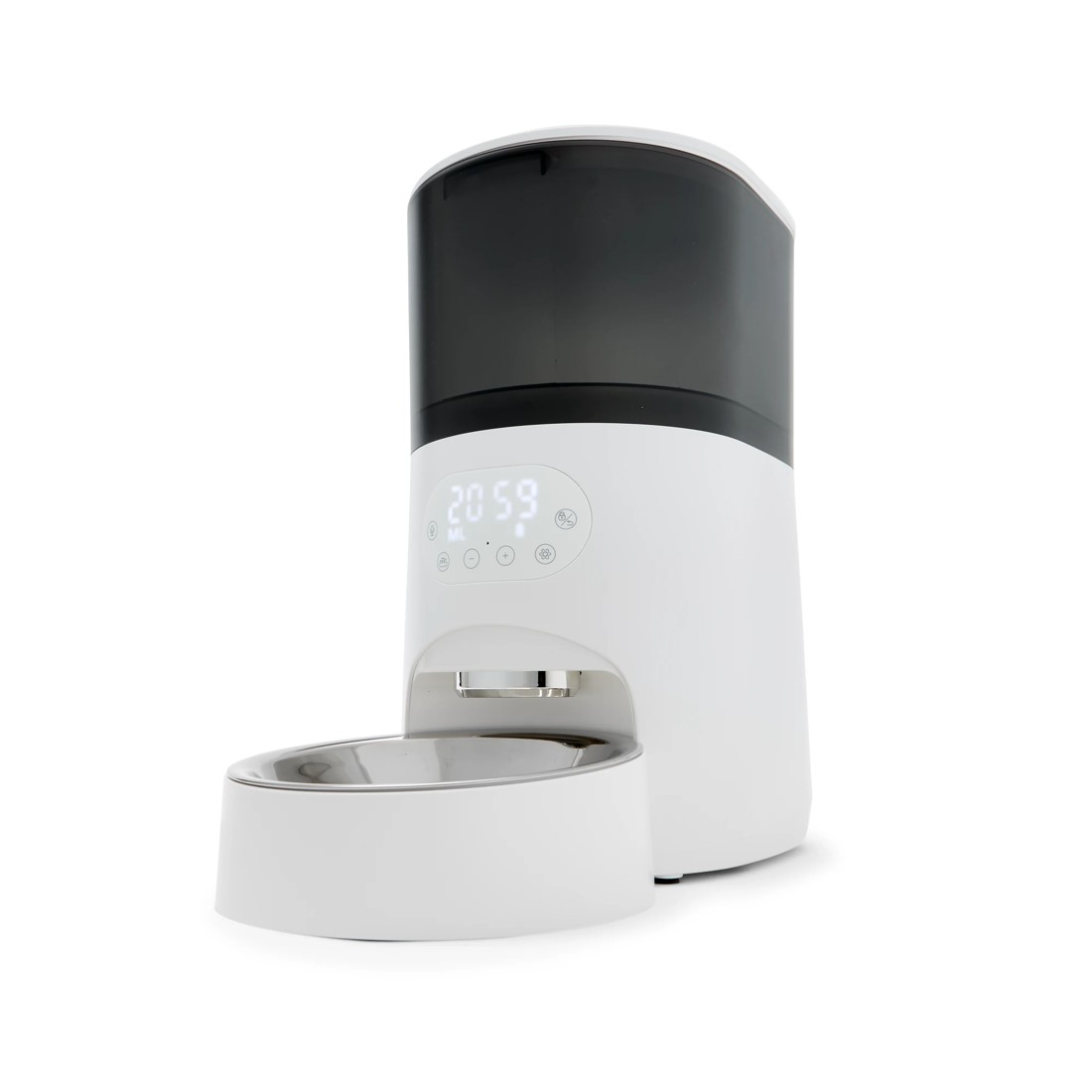 2 Automated 5L Pet Feeder - White and Grey, 2 of 10