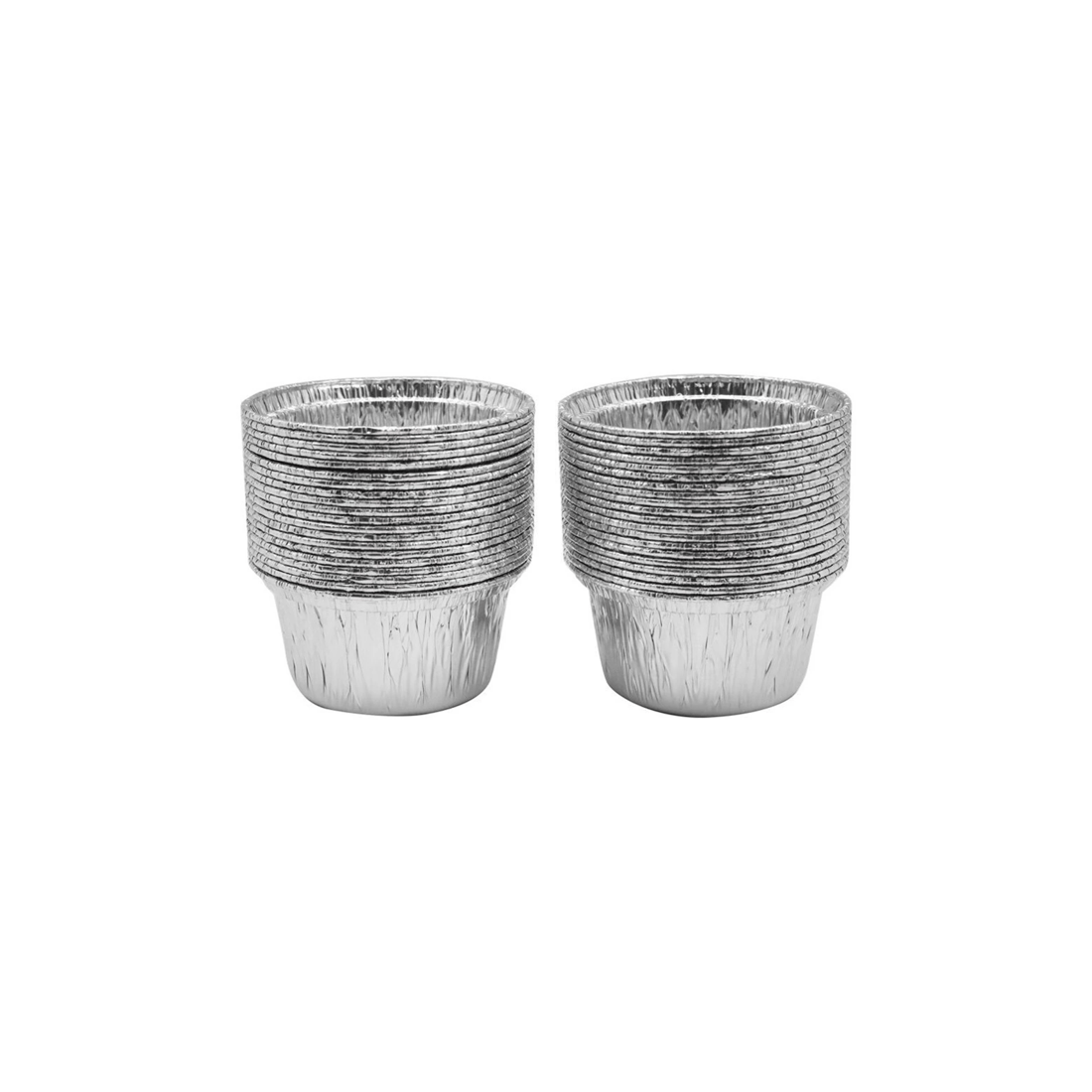 2 40pk Lemon & Lime 7.5cm Aluminium Oven Baking Cups Round Cupcake Mould/mold
 - Multi, 2 of 2