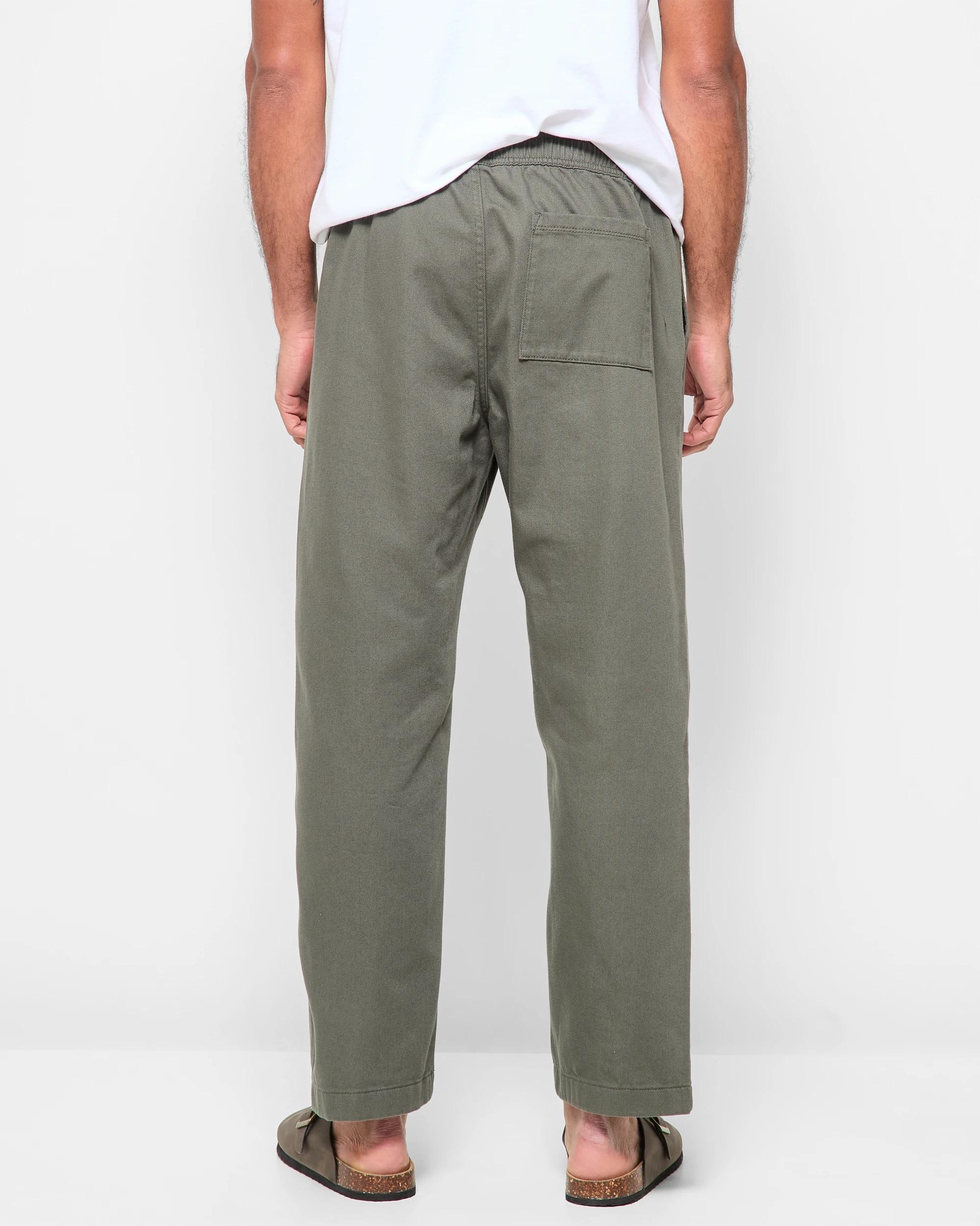 4 Target Australian Cotton Relaxed Twill Pants ECRU, 4 of 5