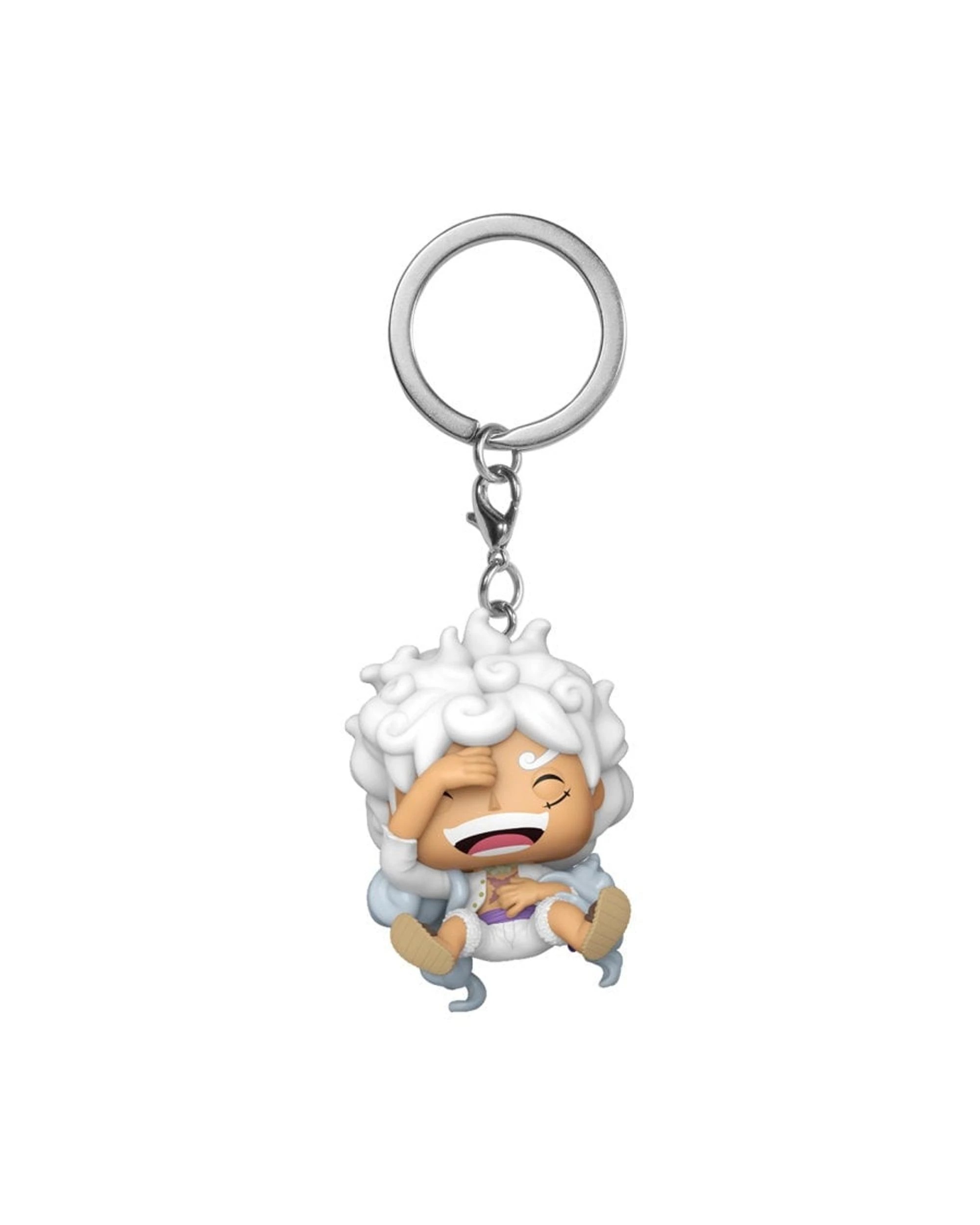 2 One Piece Luffy Gear 5 Pocket Keychain Funko POP! Vinyl, 2 of 3