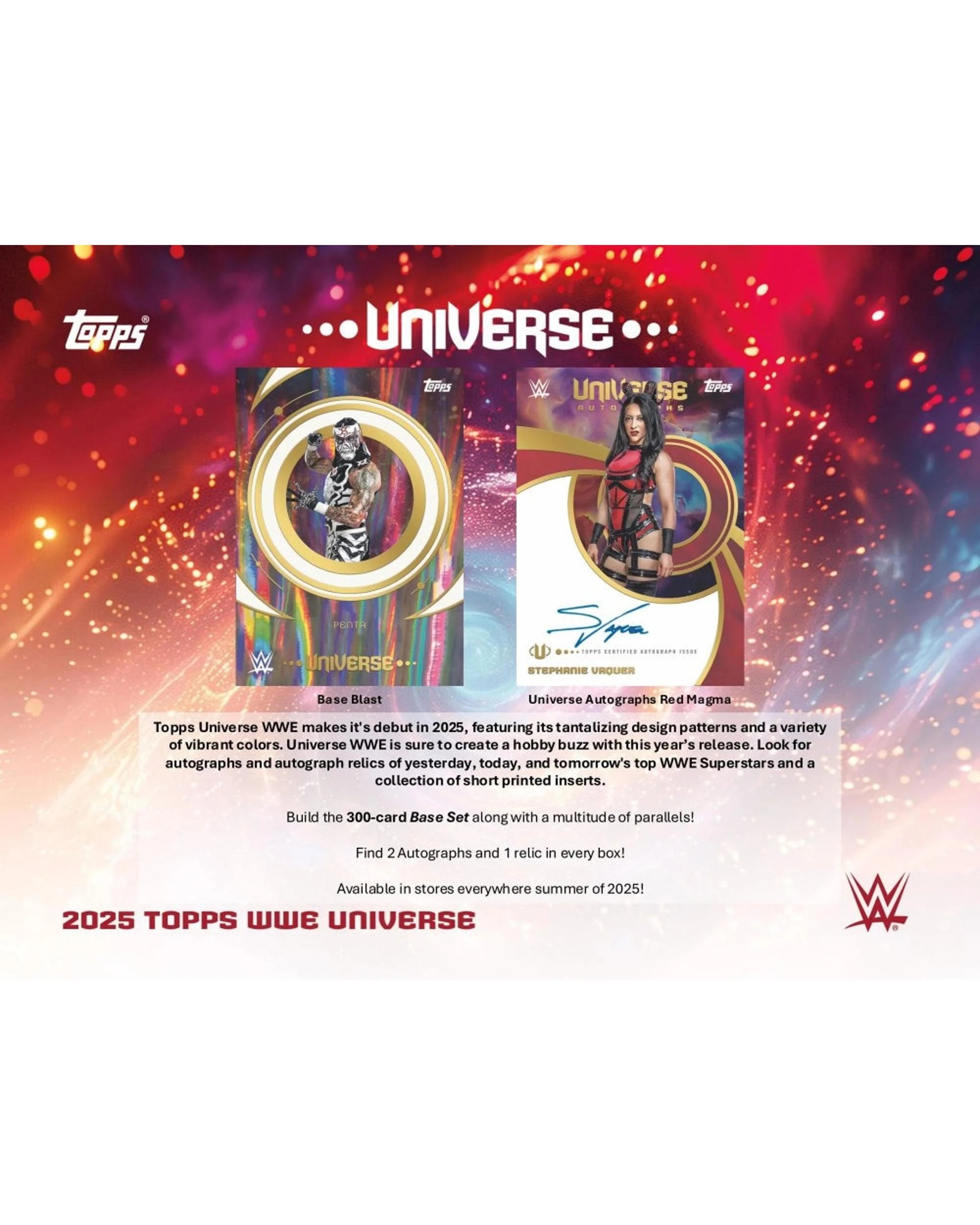 2 Topps WWE Universe Wrestling Hobby Box, 2 of 10