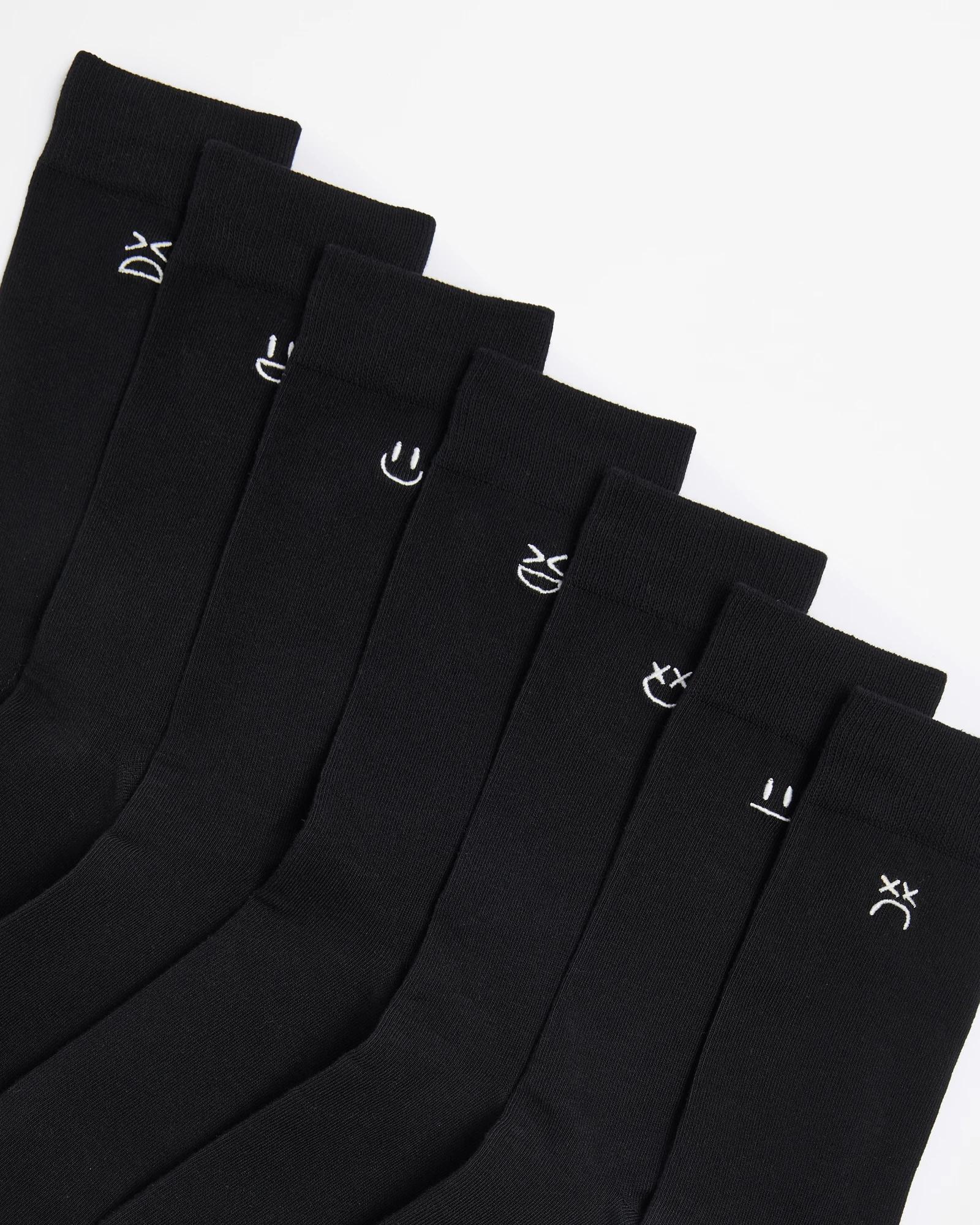 2 7 Pack Days Of The Week Business Crew Socks - Maxx DAYS OF THE WEEK, 2 of 3