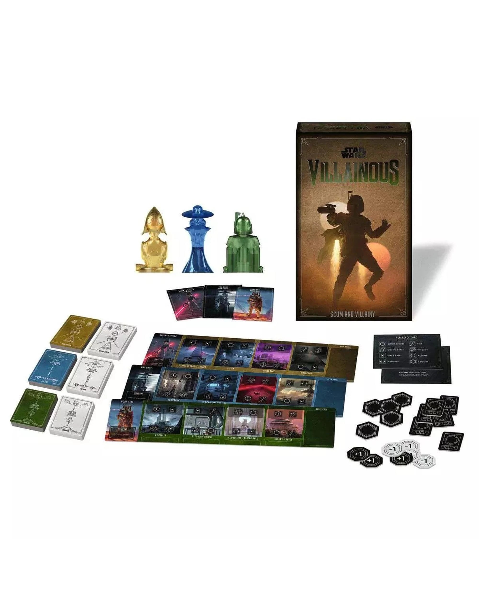 2 Star Wars Villainous: Scum and Villainy Expansion Board Game, 2 of 4