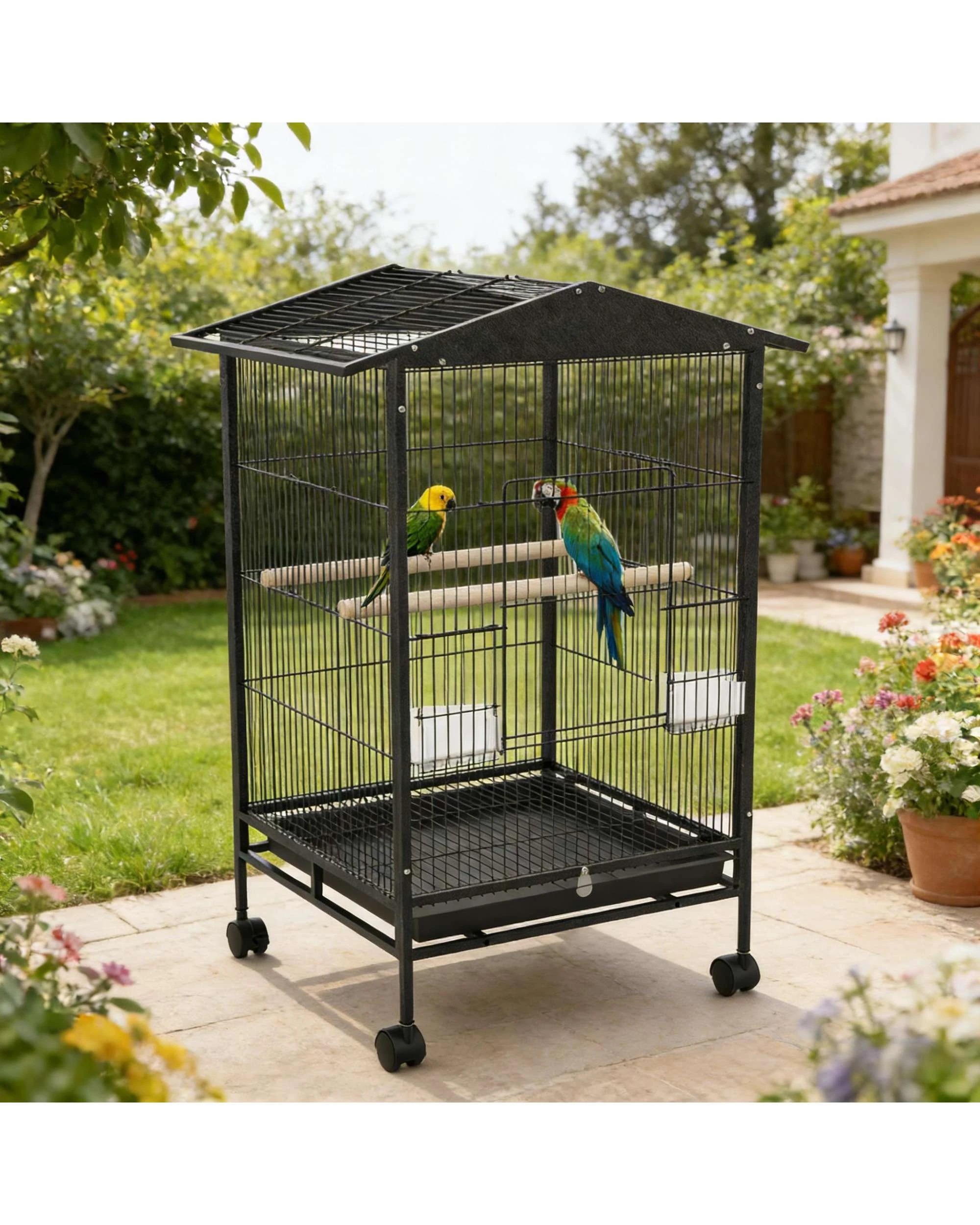 3 Advwin Bird Cage 85CM Parrot Aviary, 3 of 9
