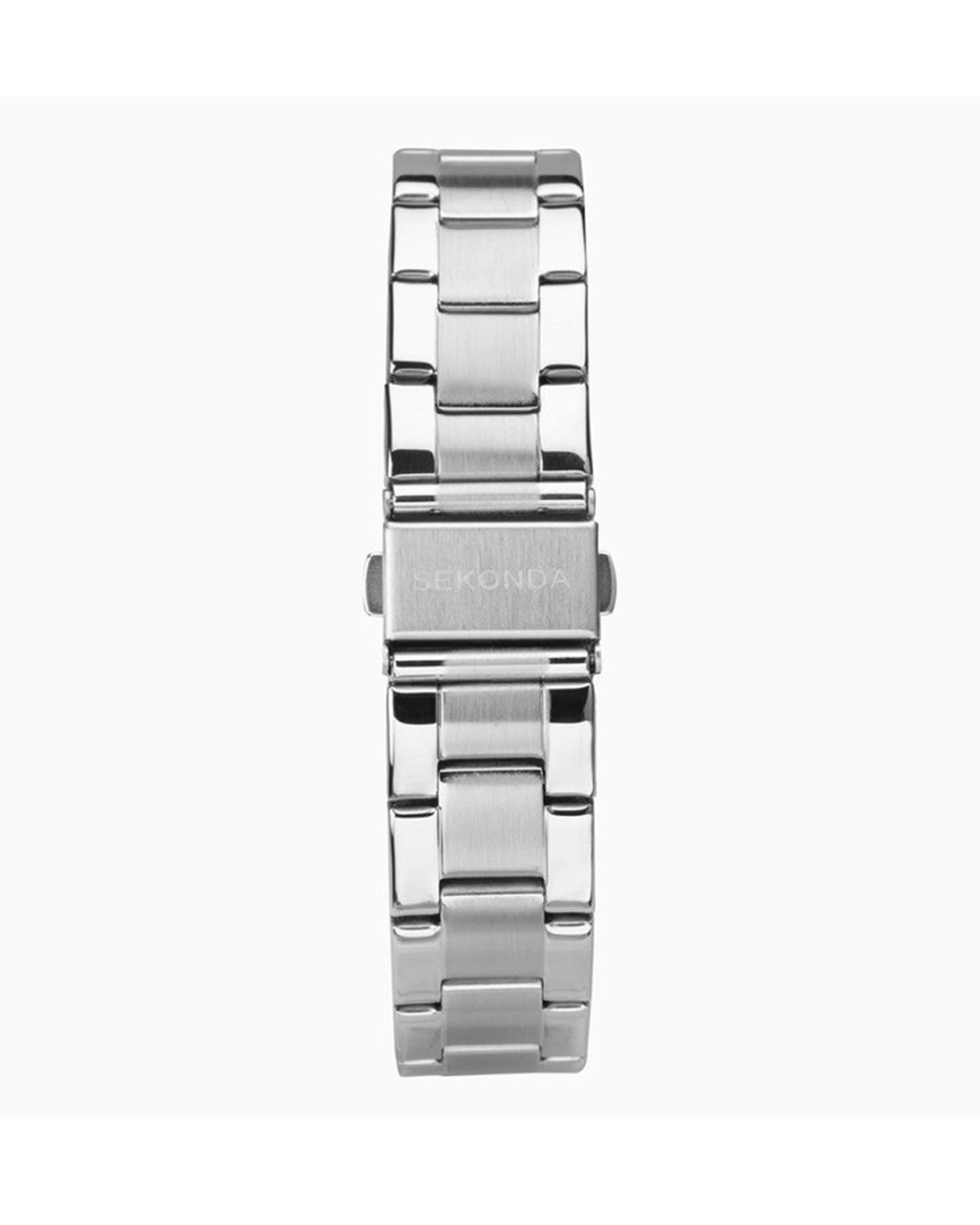 5 Sekonda Men's Watch Silver Metal Bracelet 43mm Case 50m Water Resistant, 5 of 5
